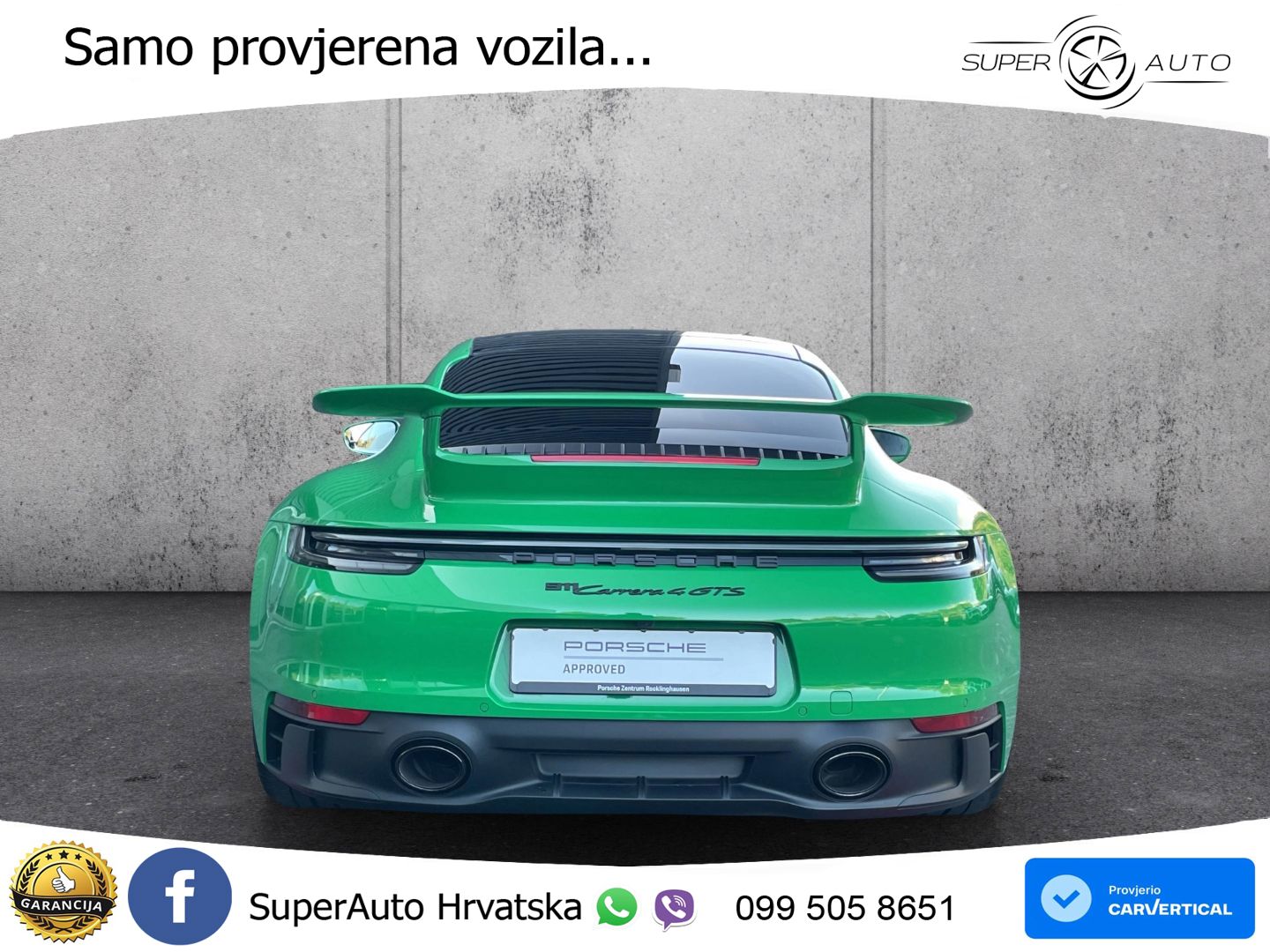 Porsche 911 Carrera 4 GTS 3.0 (480 KS) PDK MATRIX+GR SJED+KAM