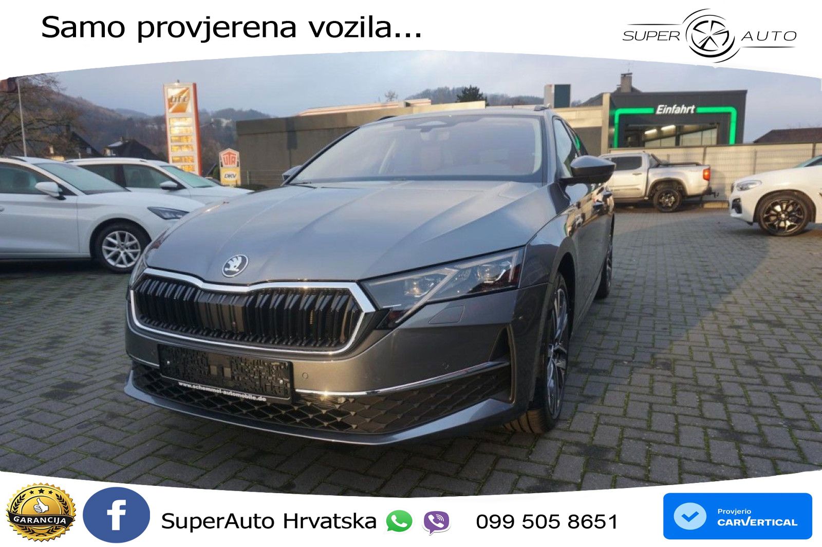 Škoda Octavia Combi 2.0 TDI (150 KS) DSG MATRIX+GR SJED+KAM