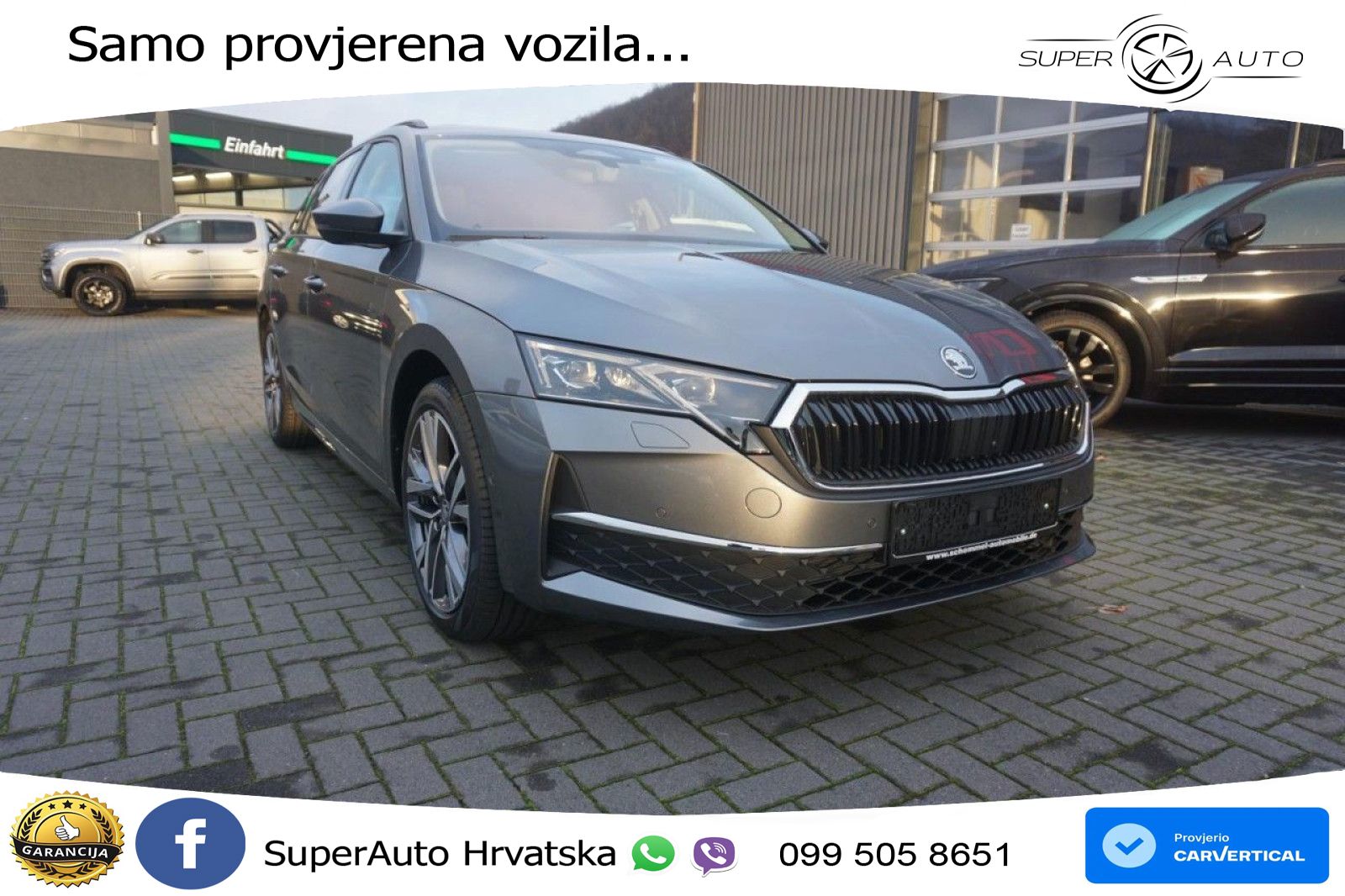 Škoda Octavia Combi 2.0 TDI (150 KS) DSG MATRIX+GR SJED+KAM