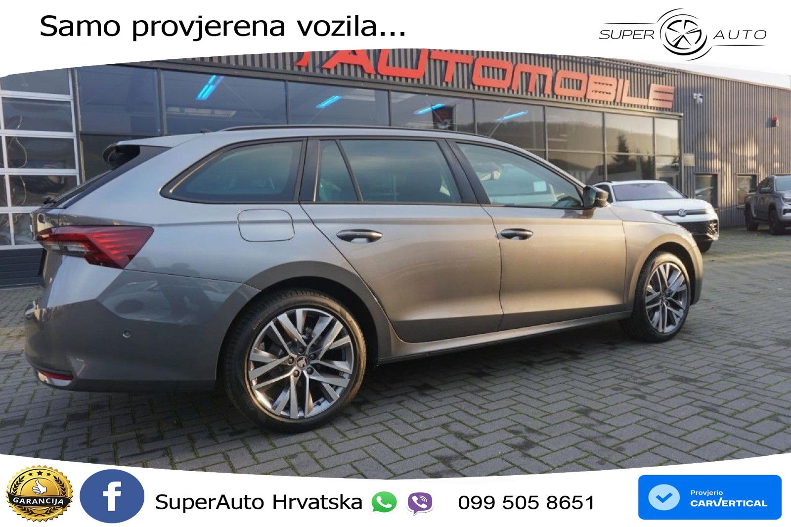 Škoda Octavia Combi 2.0 TDI (150 KS) DSG MATRIX+GR SJED+KAM
