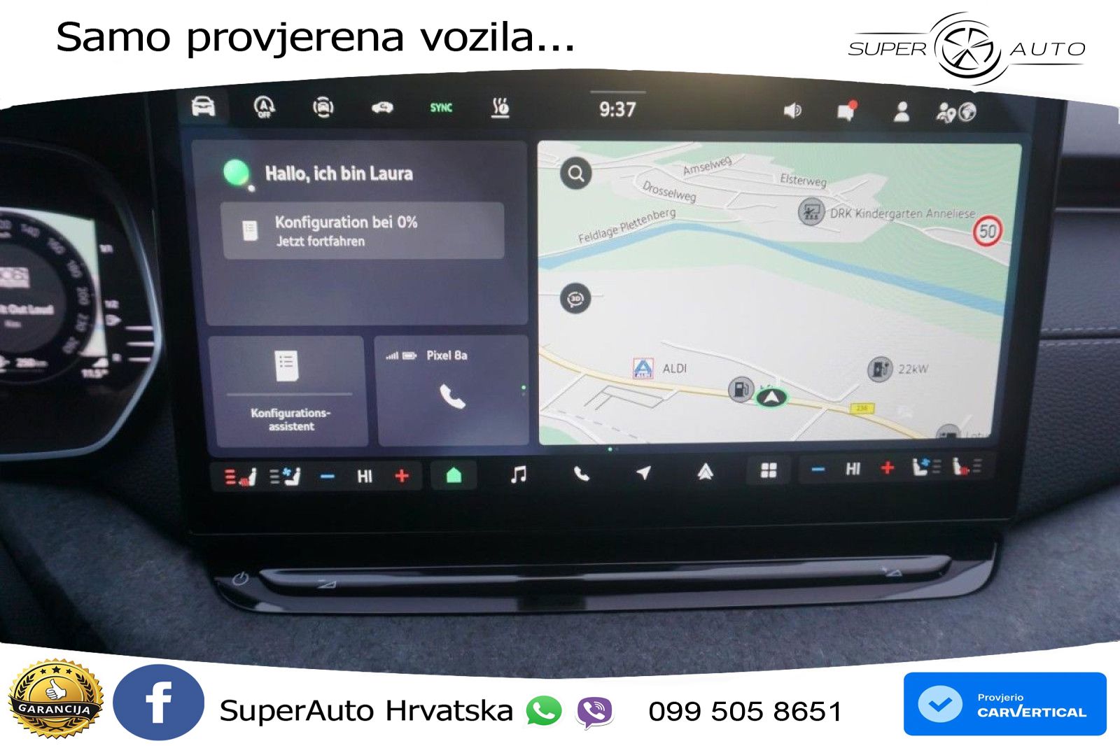 Škoda Octavia Combi 2.0 TDI (150 KS) DSG MATRIX+GR SJED+KAM
