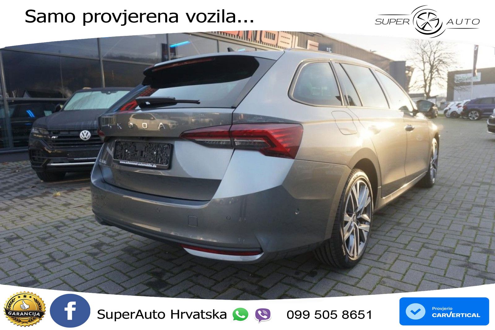 Škoda Octavia Combi 2.0 TDI (150 KS) DSG MATRIX+GR SJED+KAM