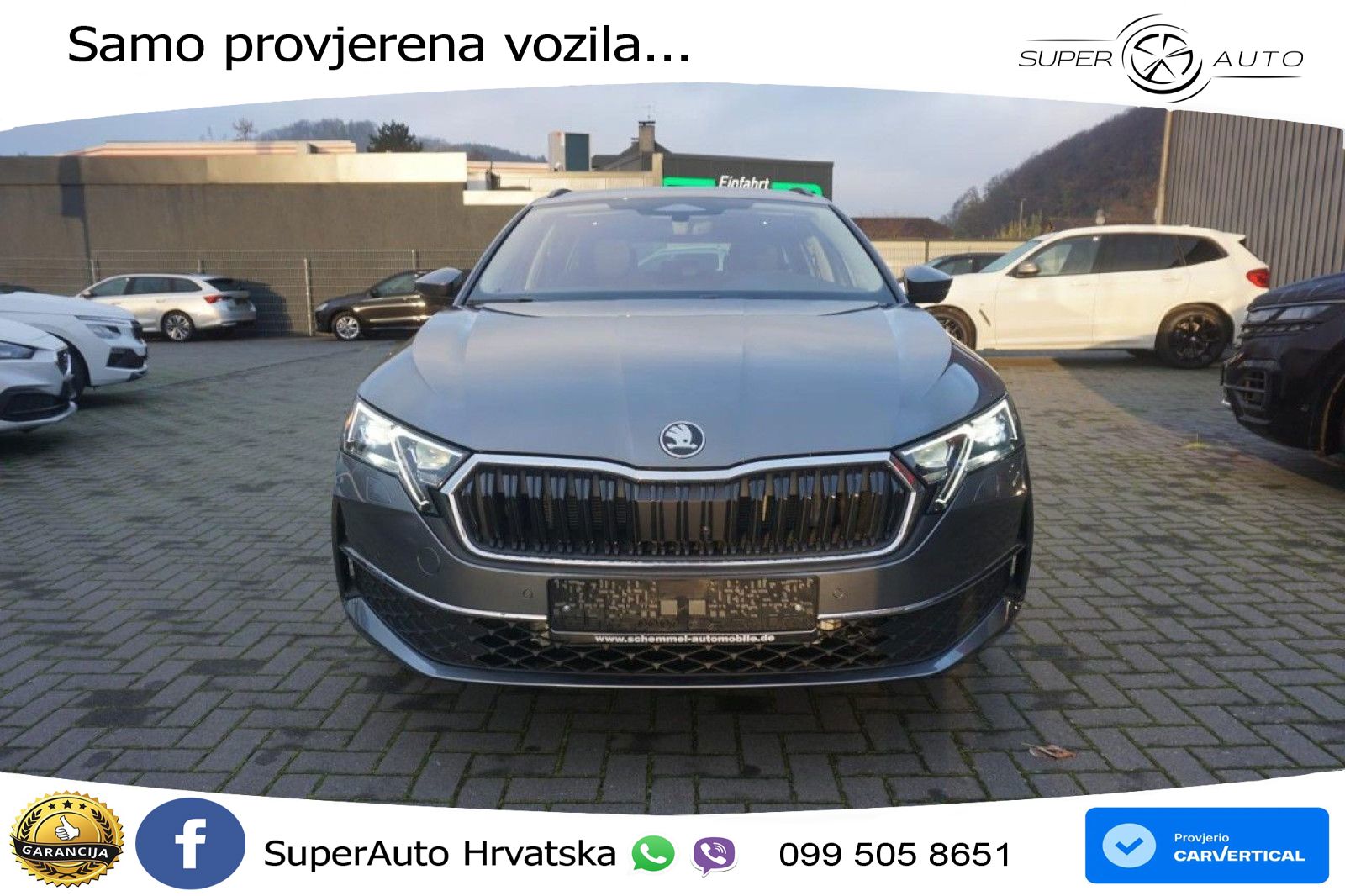 Škoda Octavia Combi 2.0 TDI (150 KS) DSG MATRIX+GR SJED+KAM