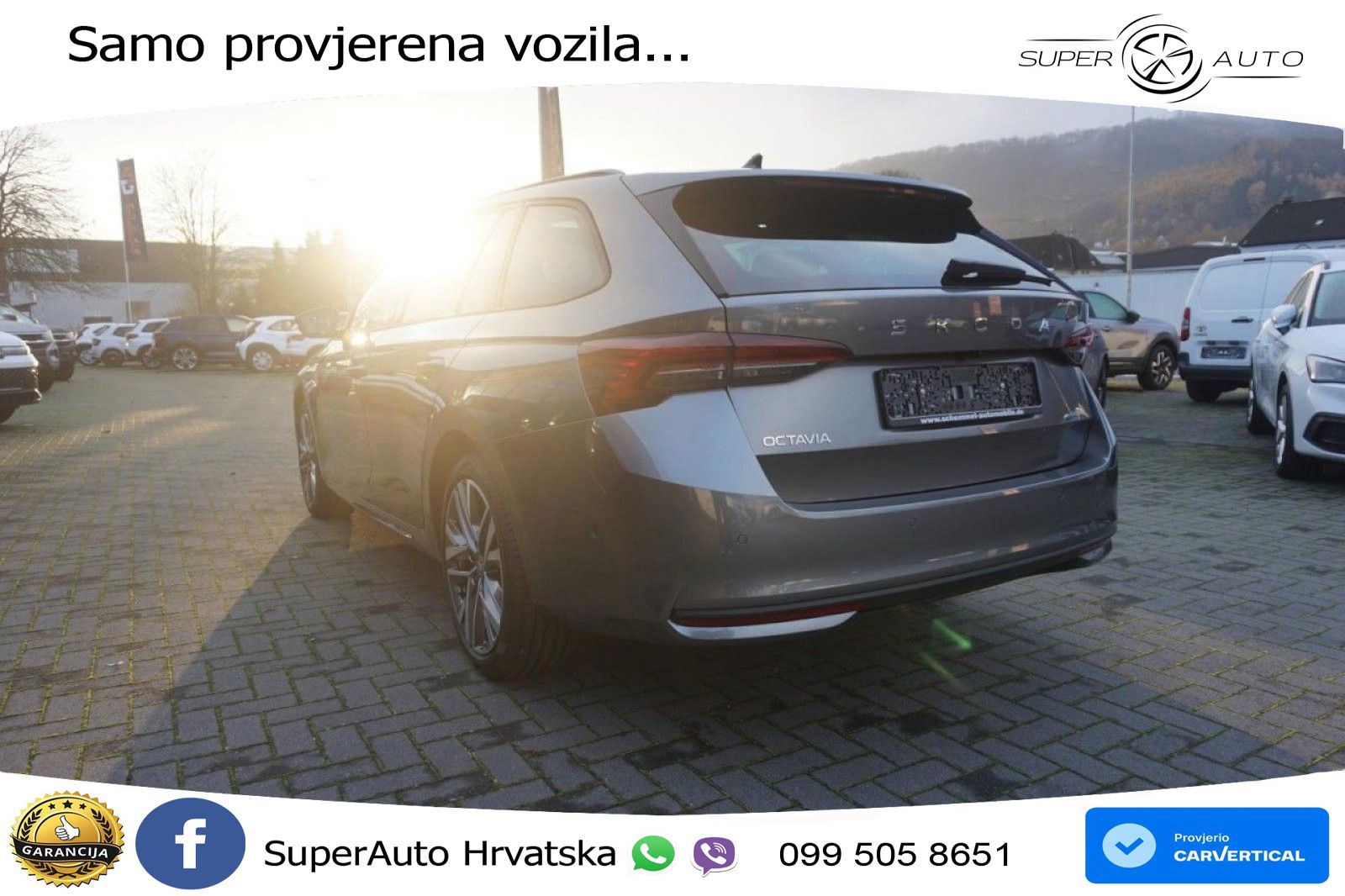 Škoda Octavia Combi 2.0 TDI (150 KS) DSG MATRIX+GR SJED+KAM