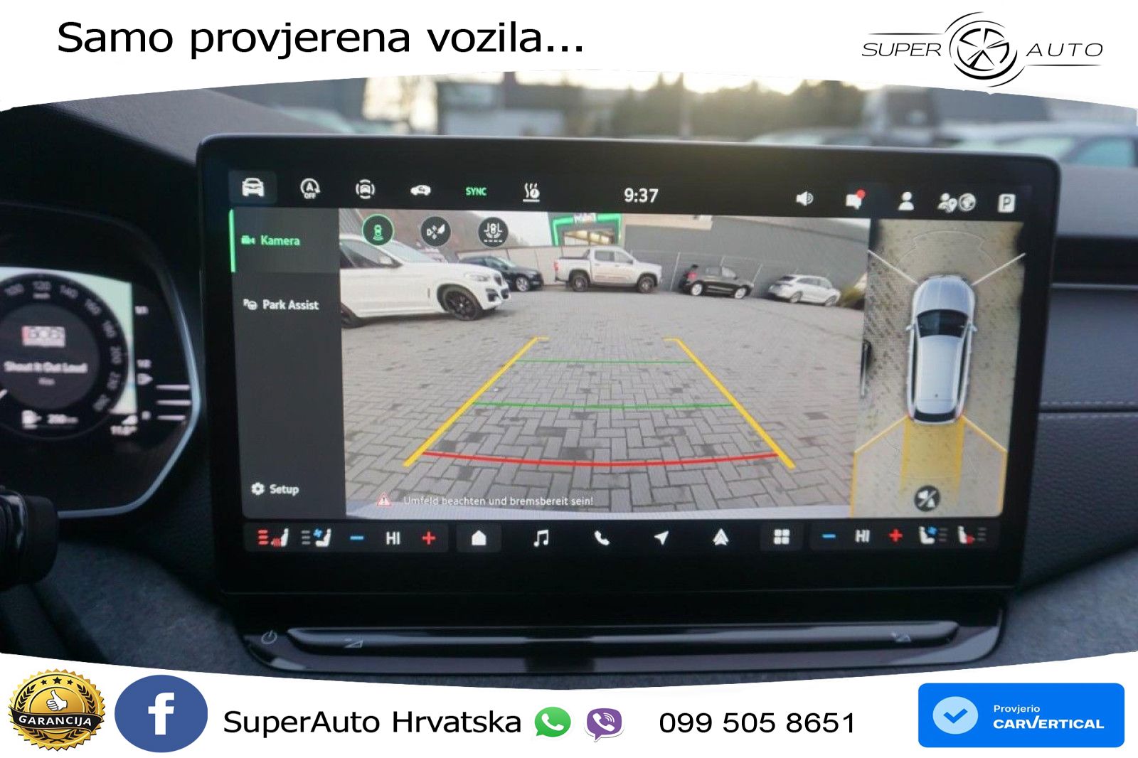 Škoda Octavia Combi 2.0 TDI (150 KS) DSG MATRIX+GR SJED+KAM
