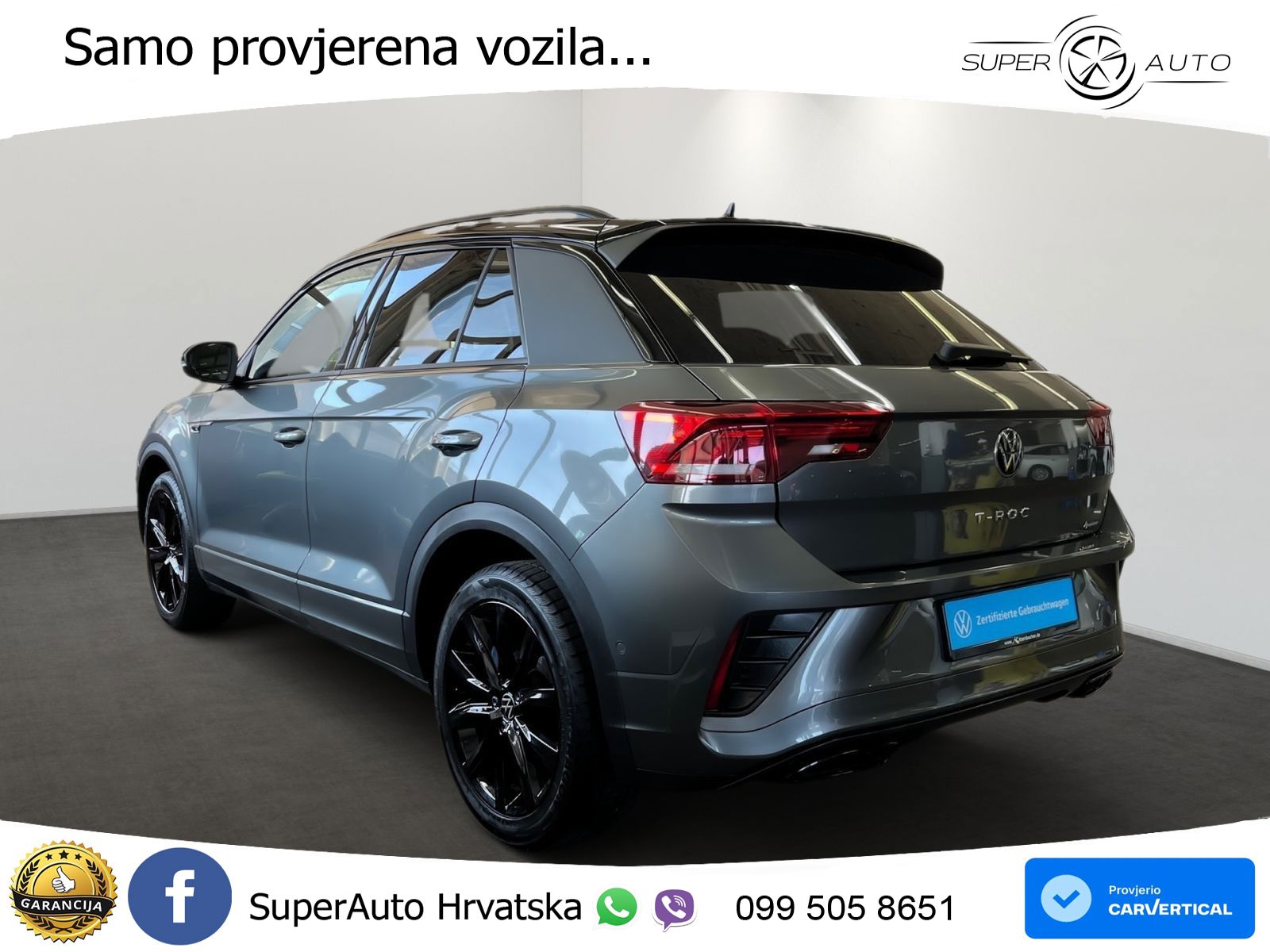 Volkswagen T-Roc I 2.0 TSI (190 KS) 4M DSG LED+GR SJED+ACC