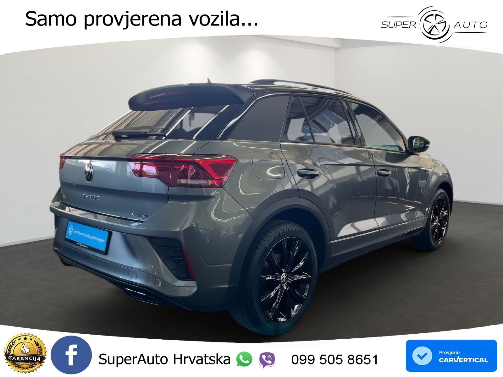 Volkswagen T-Roc I 2.0 TSI (190 KS) 4M DSG LED+GR SJED+ACC