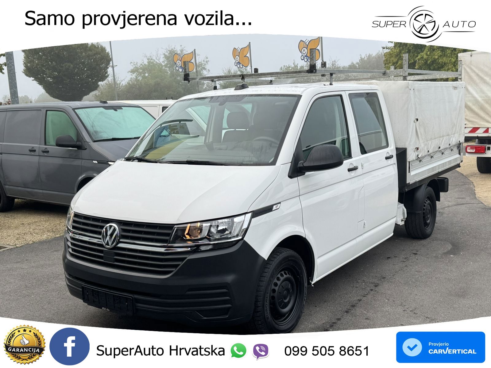Volkswagen T6 Transporter 6.1 Doka/Pritsche TDI DSG 4Motion 150 KS