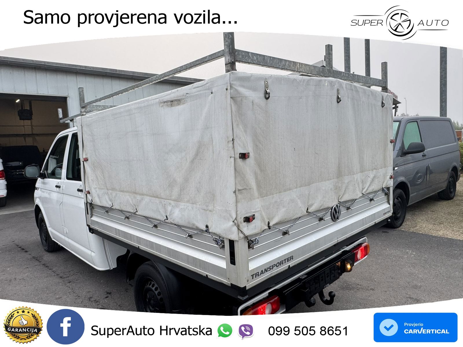 Volkswagen T6 Transporter 6.1 Doka/Pritsche TDI DSG 4Motion 150 KS
