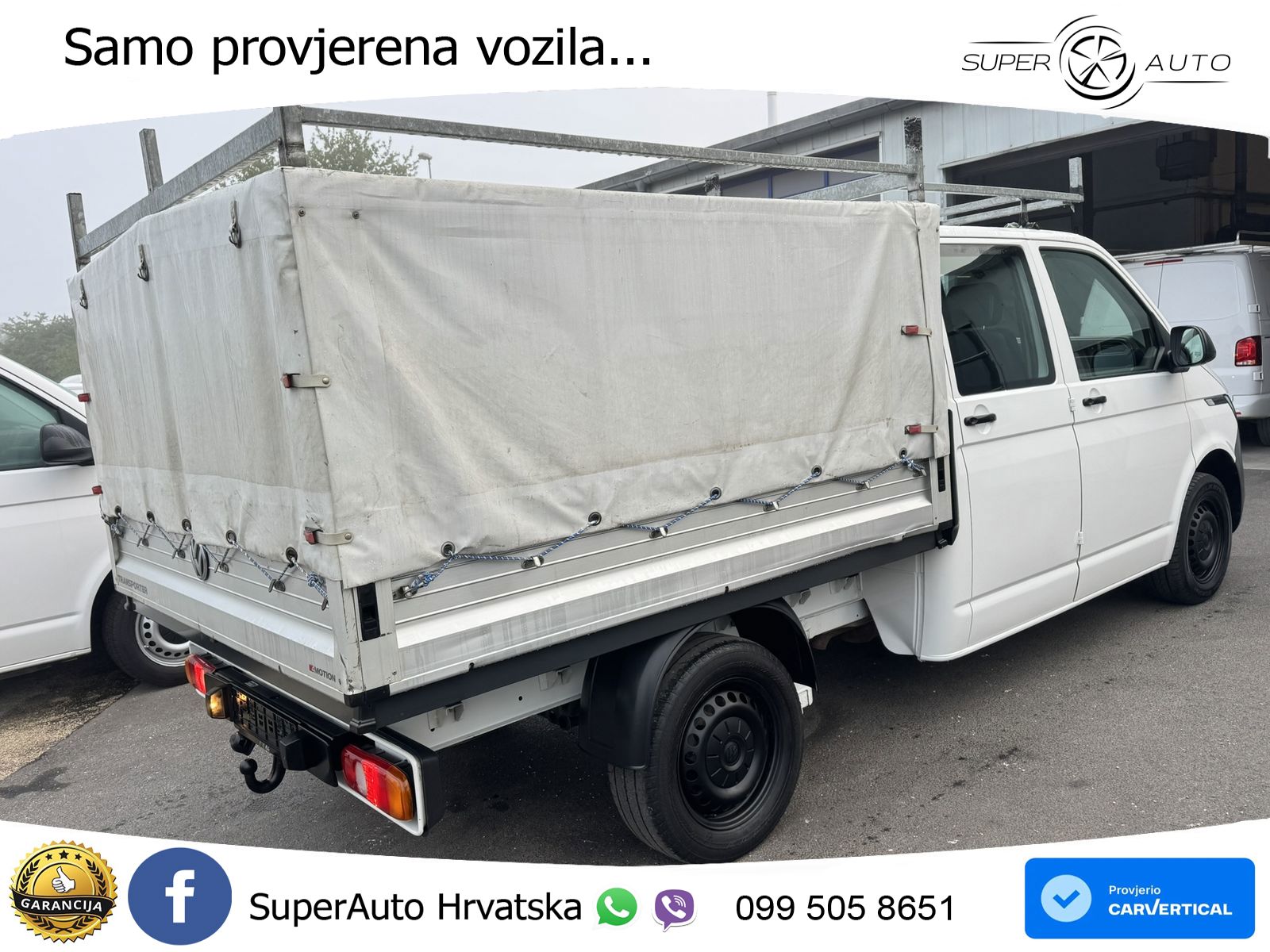 Volkswagen T6 Transporter 6.1 Doka/Pritsche TDI DSG 4Motion 150 KS