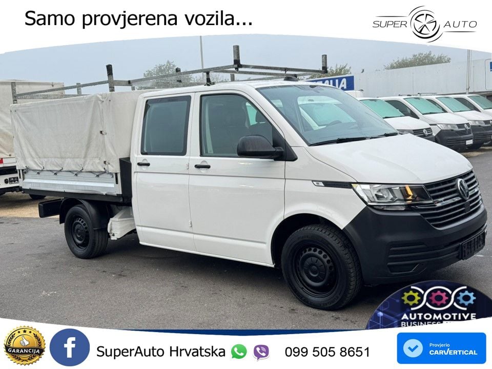 Volkswagen T6 Transporter 6.1 Doka/Pritsche TDI DSG 4Motion 150 KS