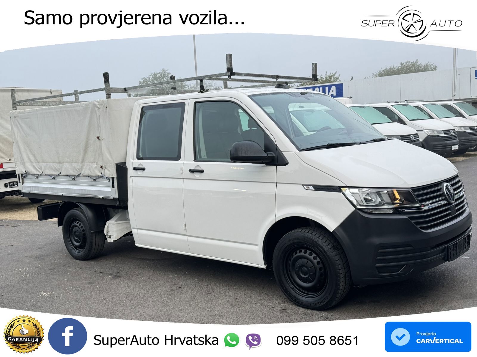 Volkswagen T6 Transporter 6.1 Doka/Pritsche TDI DSG 4Motion 150 KS