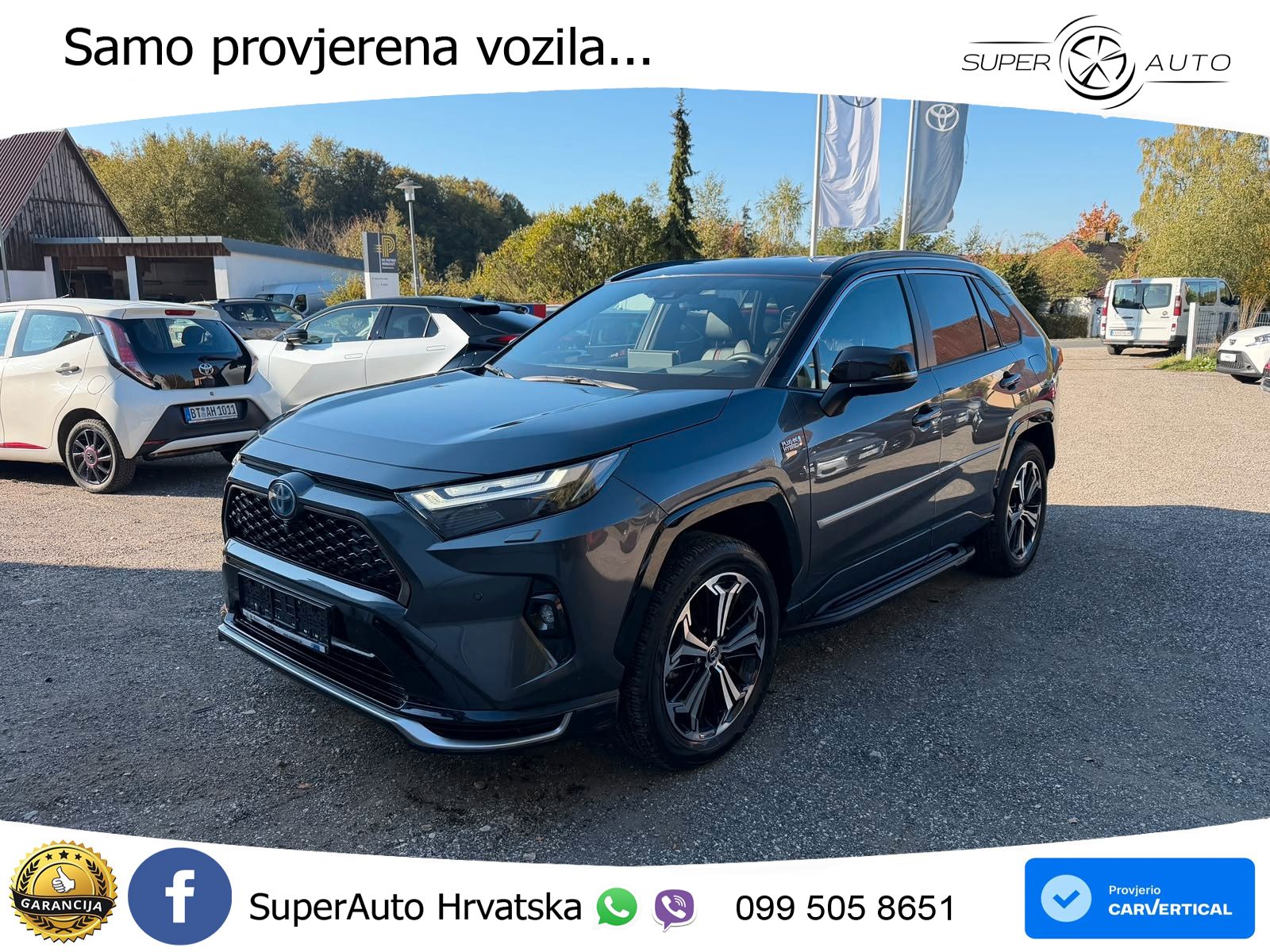 Toyota RAV4 Prime 2.5 D-4S (302 KS) Hybrid E-Four e-CVT LED+GR SJED+ACC