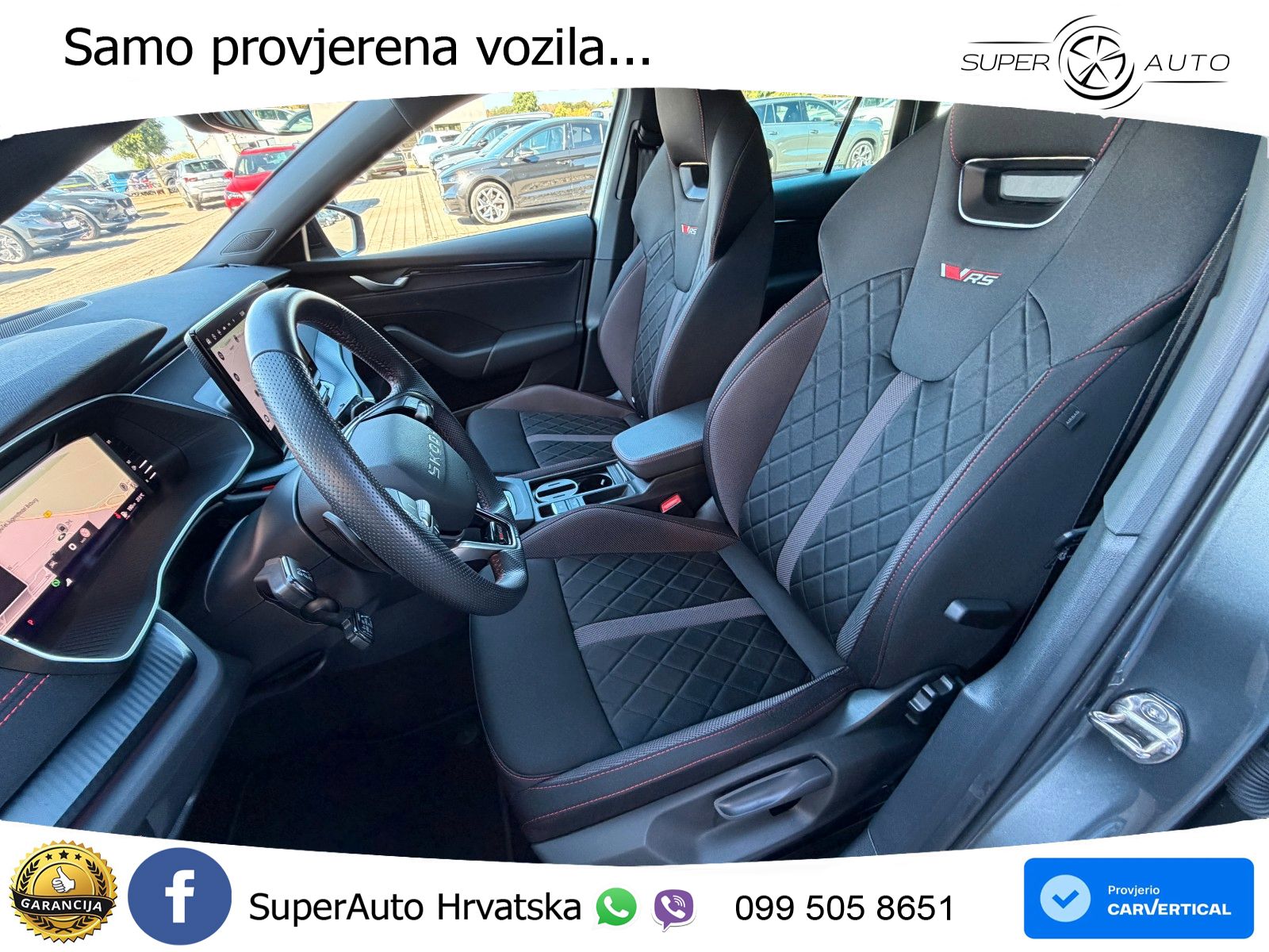 Škoda Octavia Combi RS 2.0 TSI (265 KS) DSG MATRIX+GR SJED+KAM