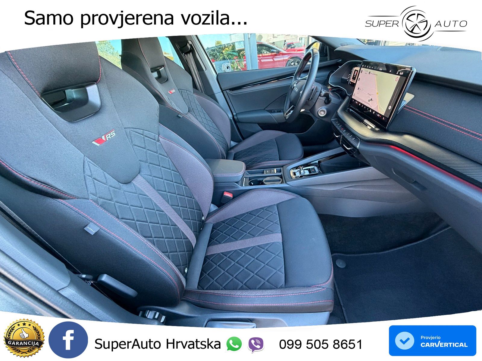 Škoda Octavia Combi RS 2.0 TSI (265 KS) DSG MATRIX+GR SJED+KAM