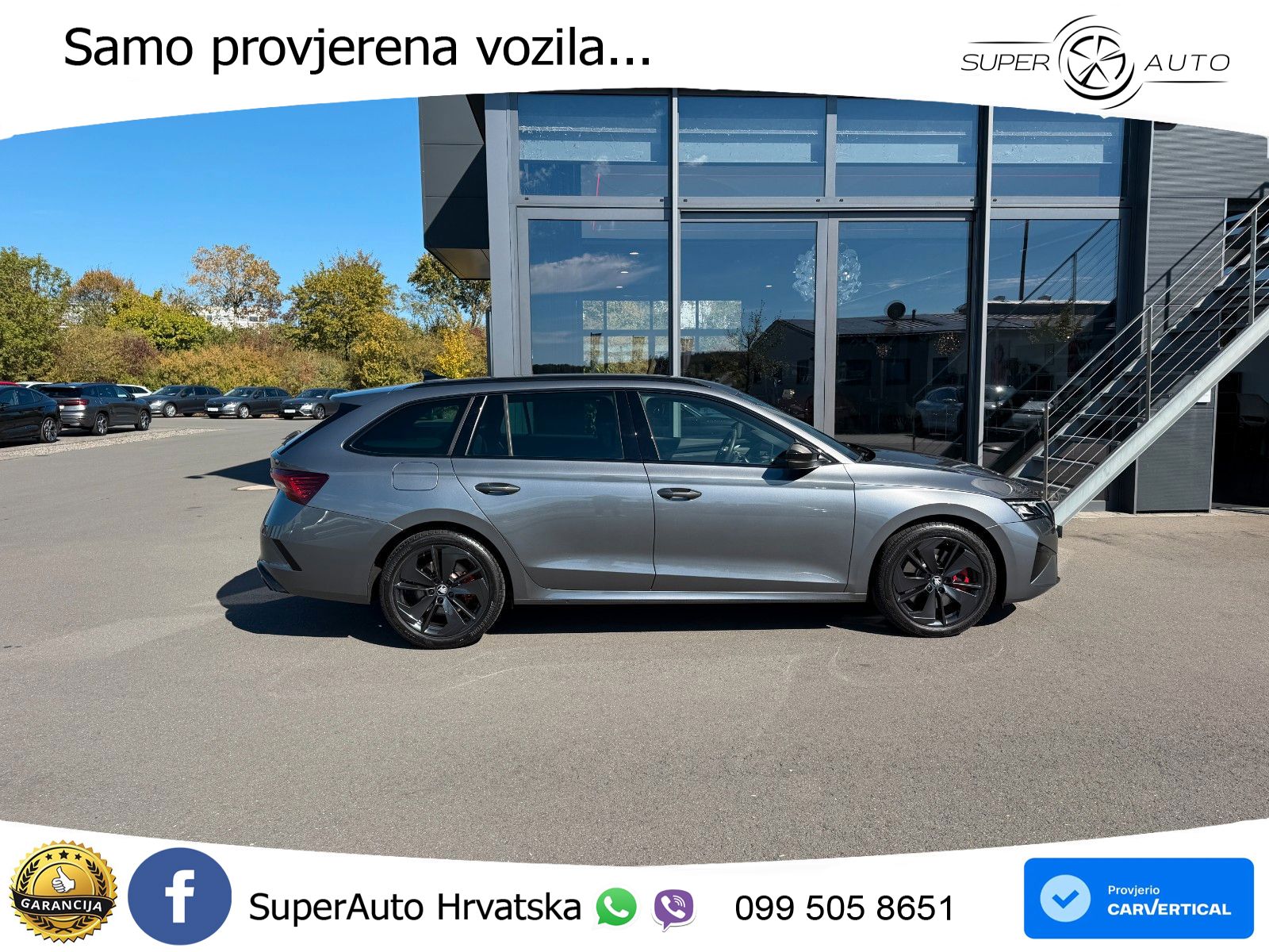 Škoda Octavia Combi RS 2.0 TSI (265 KS) DSG MATRIX+GR SJED+KAM