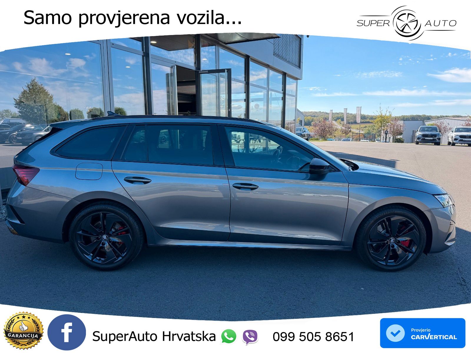 Škoda Octavia Combi RS 2.0 TSI (265 KS) DSG MATRIX+GR SJED+KAM