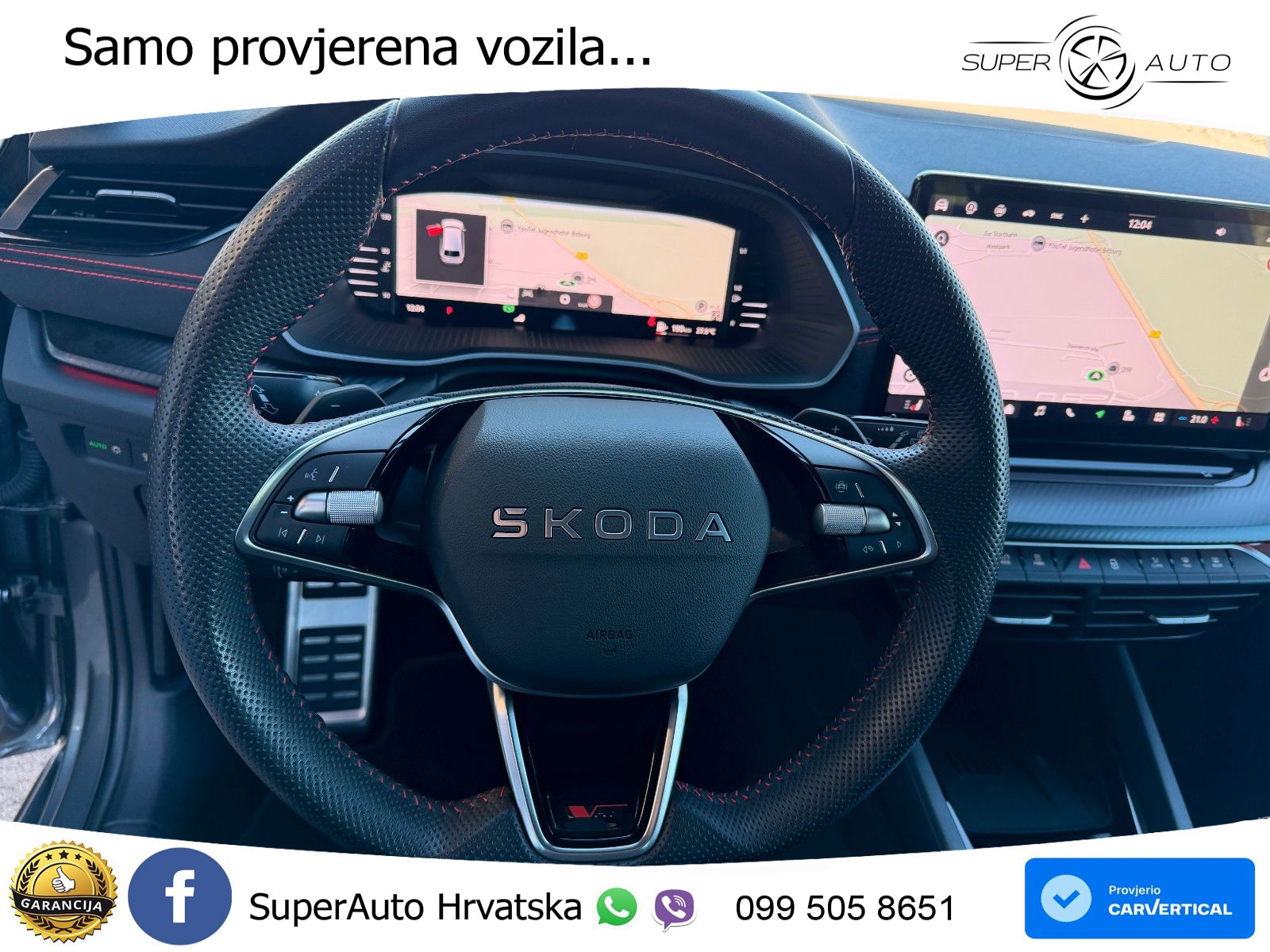Škoda Octavia Combi RS 2.0 TSI (265 KS) DSG MATRIX+GR SJED+KAM
