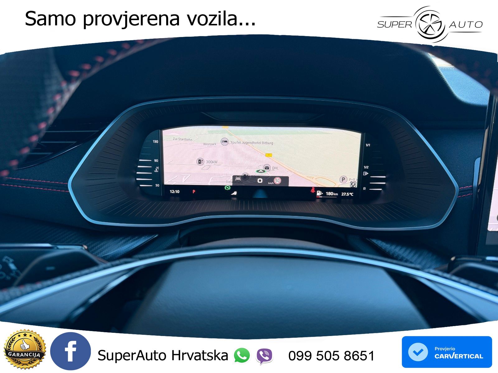 Škoda Octavia Combi RS 2.0 TSI (265 KS) DSG MATRIX+GR SJED+KAM