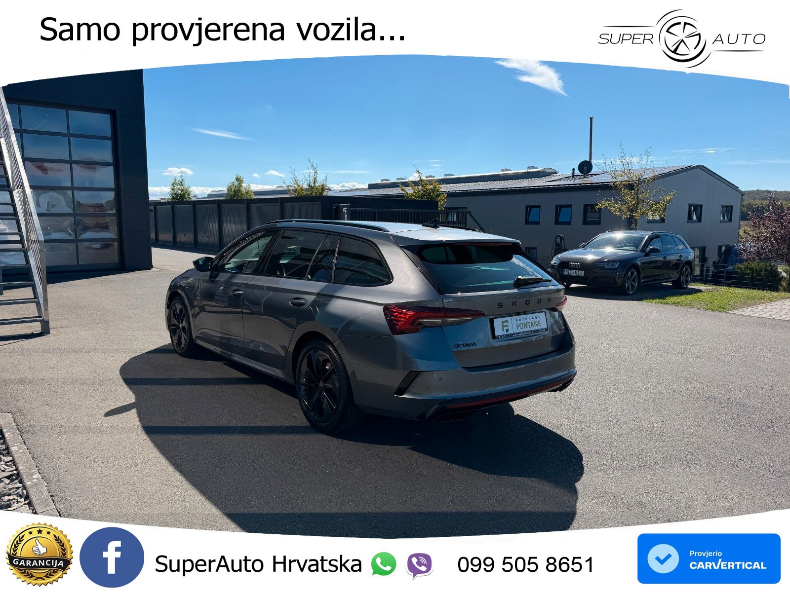 Škoda Octavia Combi RS 2.0 TSI (265 KS) DSG MATRIX+GR SJED+KAM