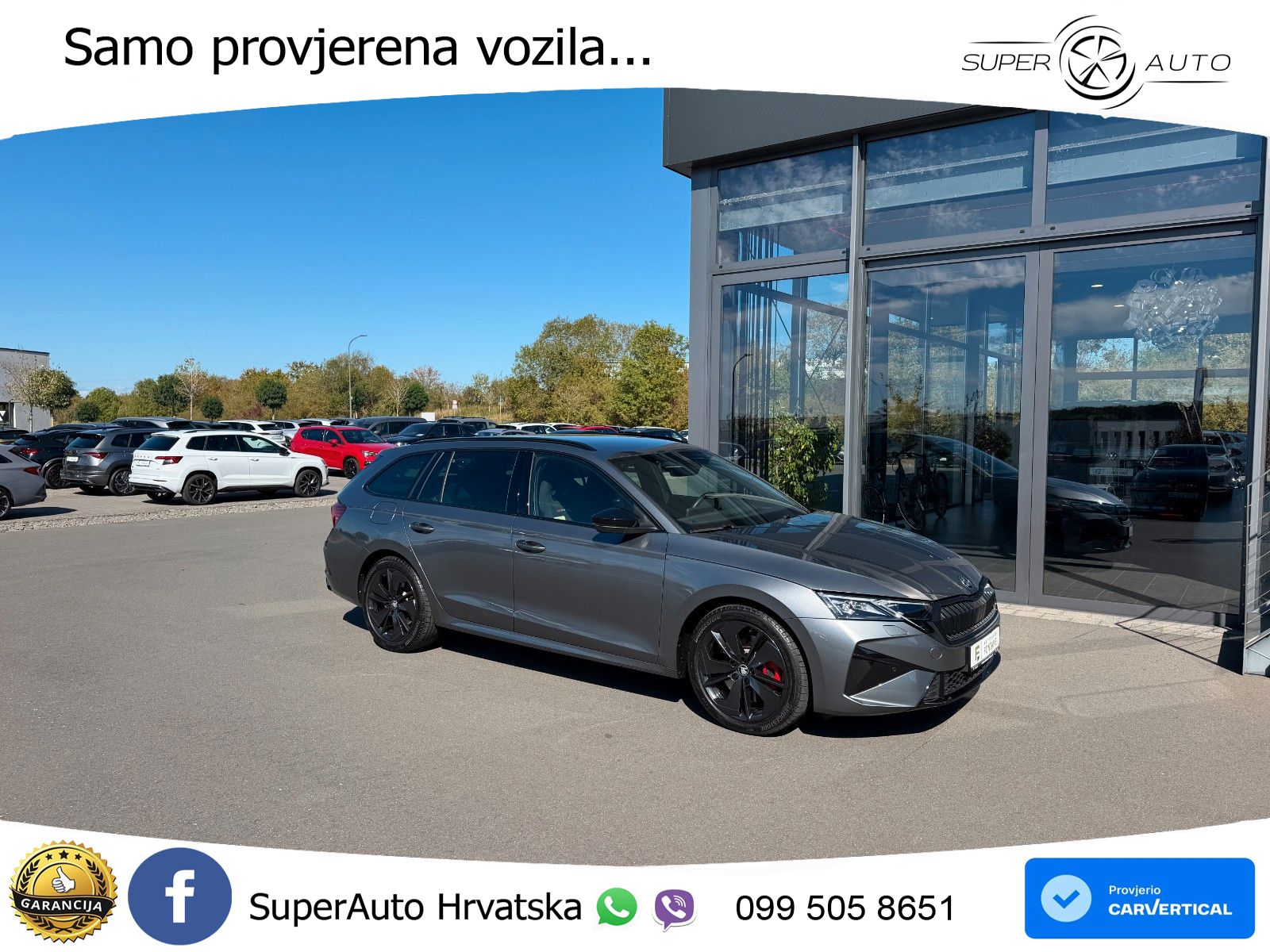 Škoda Octavia Combi RS 2.0 TSI (265 KS) DSG MATRIX+GR SJED+KAM
