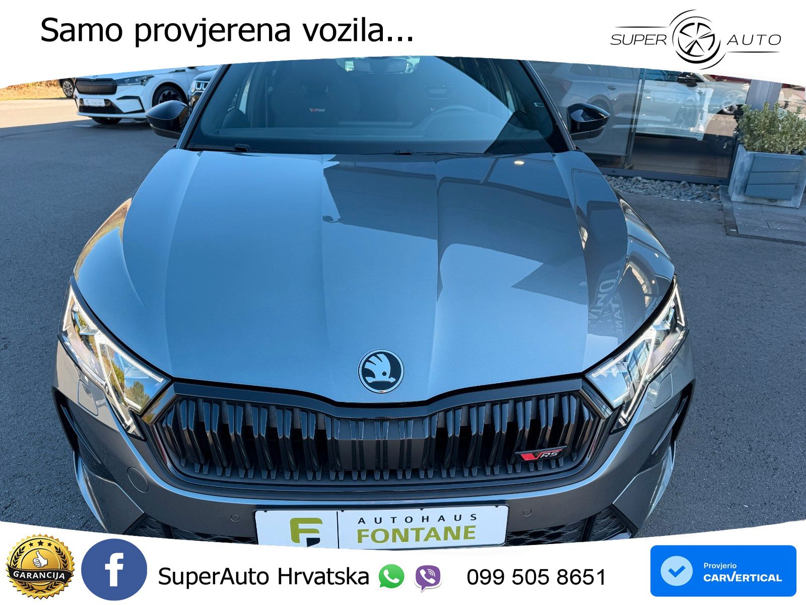 Škoda Octavia Combi RS 2.0 TSI (265 KS) DSG MATRIX+GR SJED+KAM