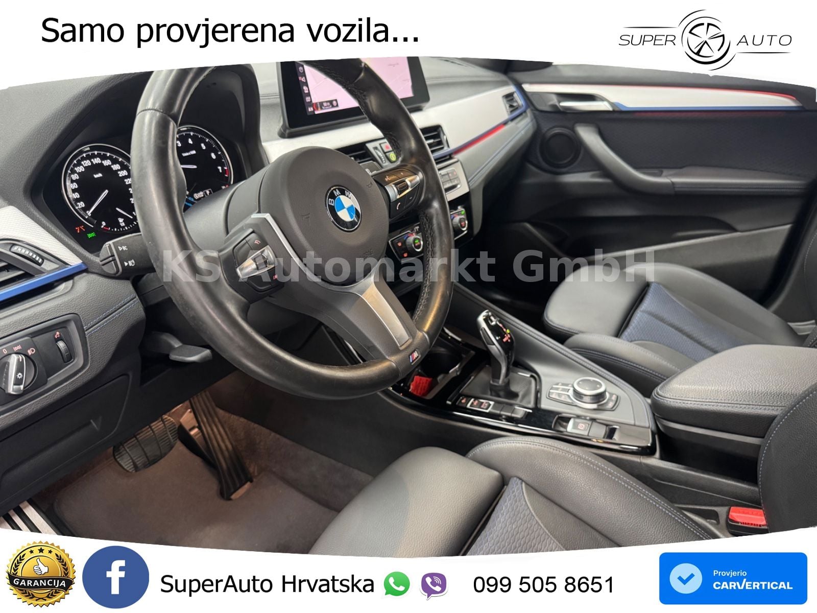 BMW X2 sDrive18i Manual M Sport LED+GR SJED+ACC