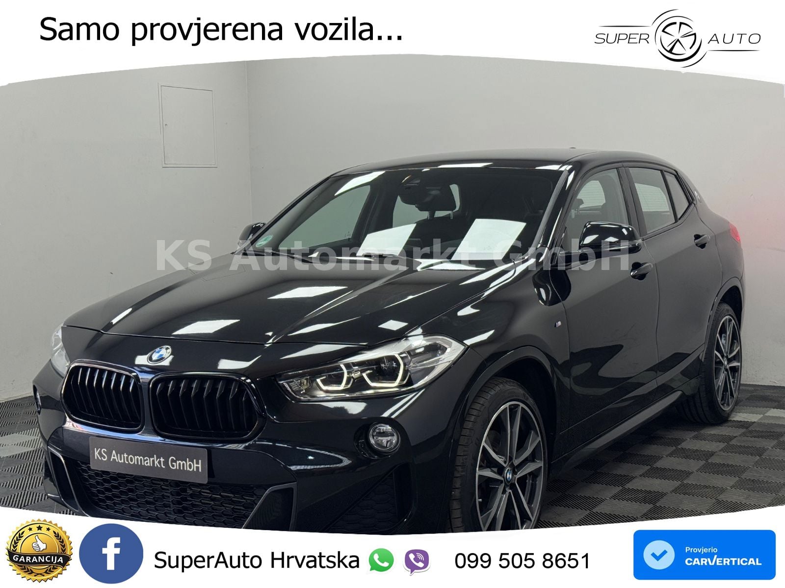 BMW X2 sDrive18i Manual M Sport LED+GR SJED+ACC