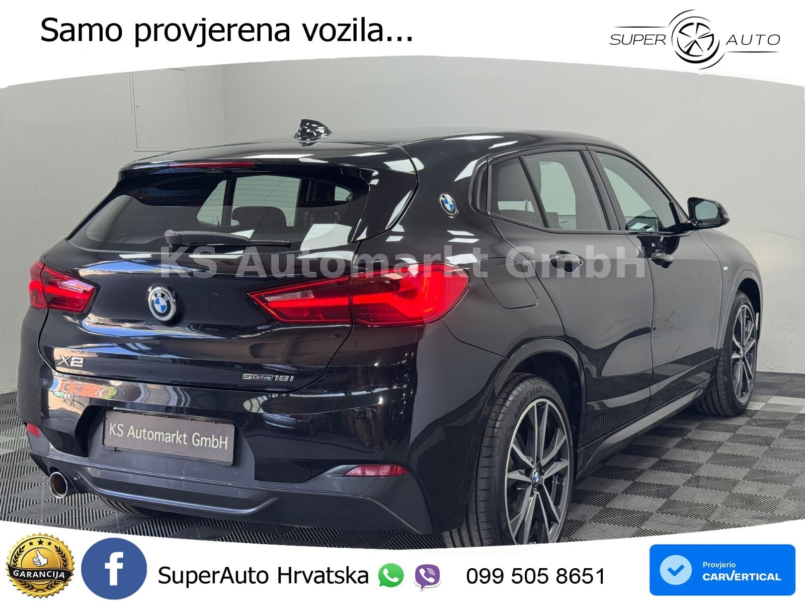 BMW X2 sDrive18i Manual M Sport LED+GR SJED+ACC