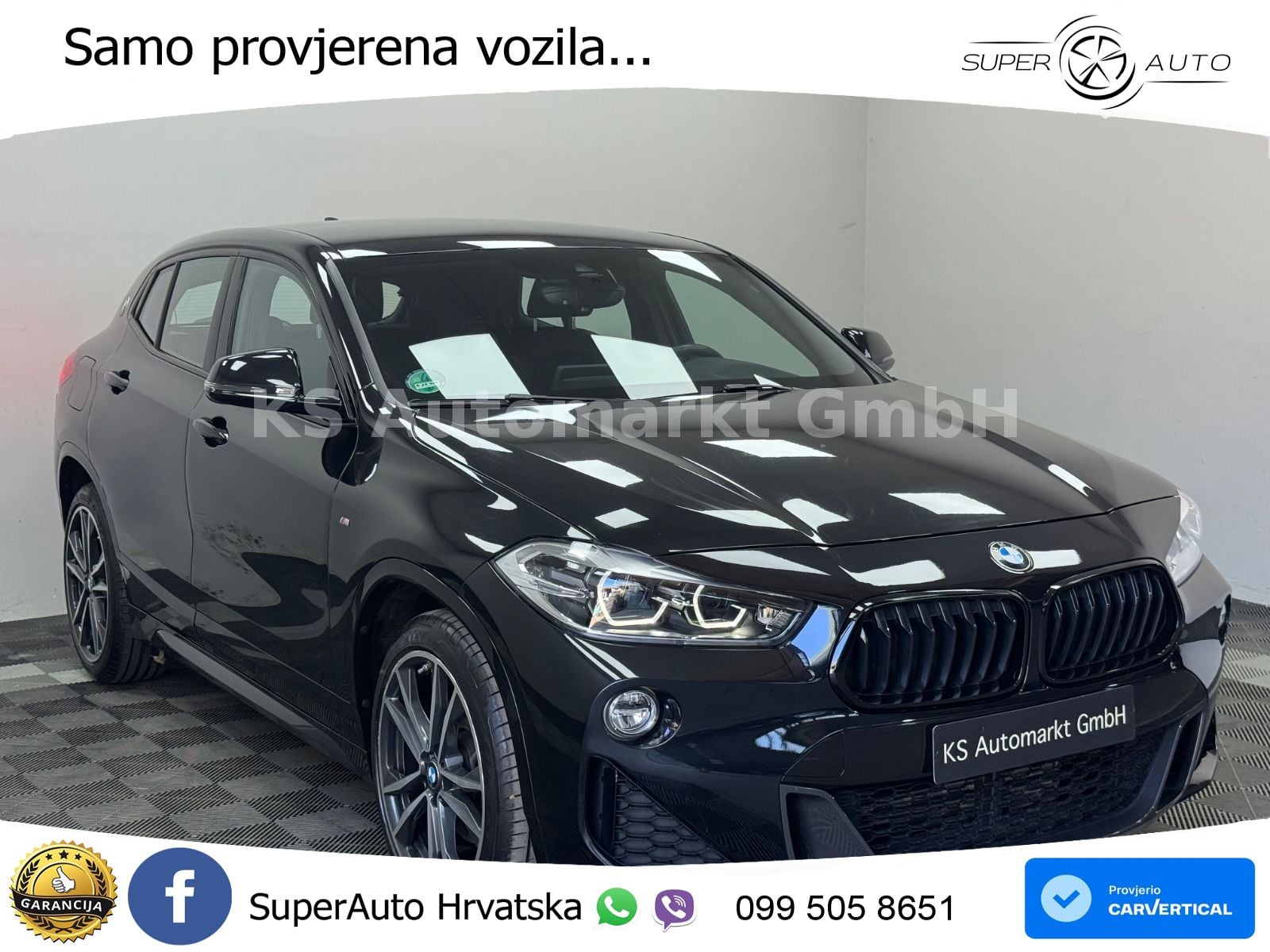 BMW X2 sDrive18i Manual M Sport LED+GR SJED+ACC