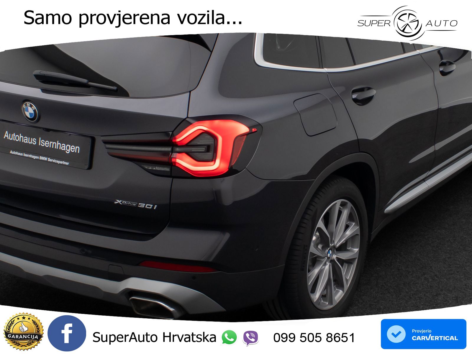 BMW X3 30i sDrive Steptronic