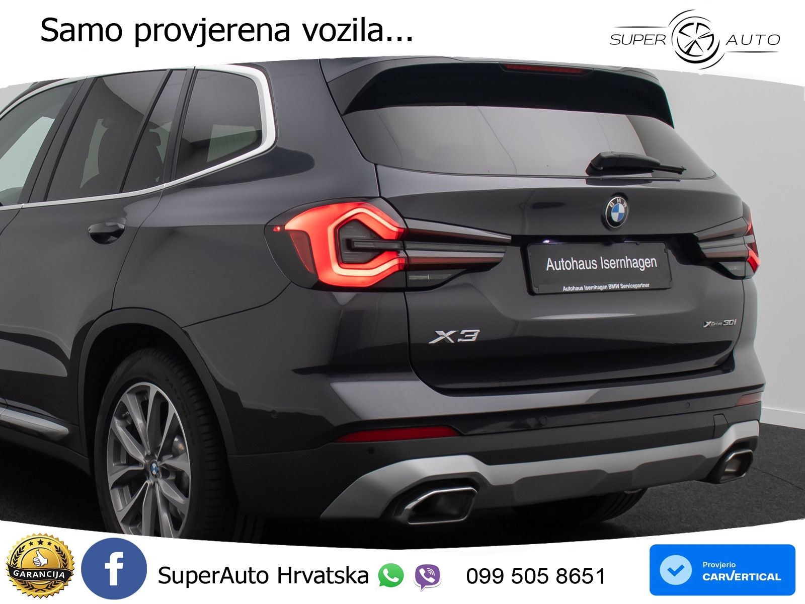 BMW X3 30i sDrive Steptronic
