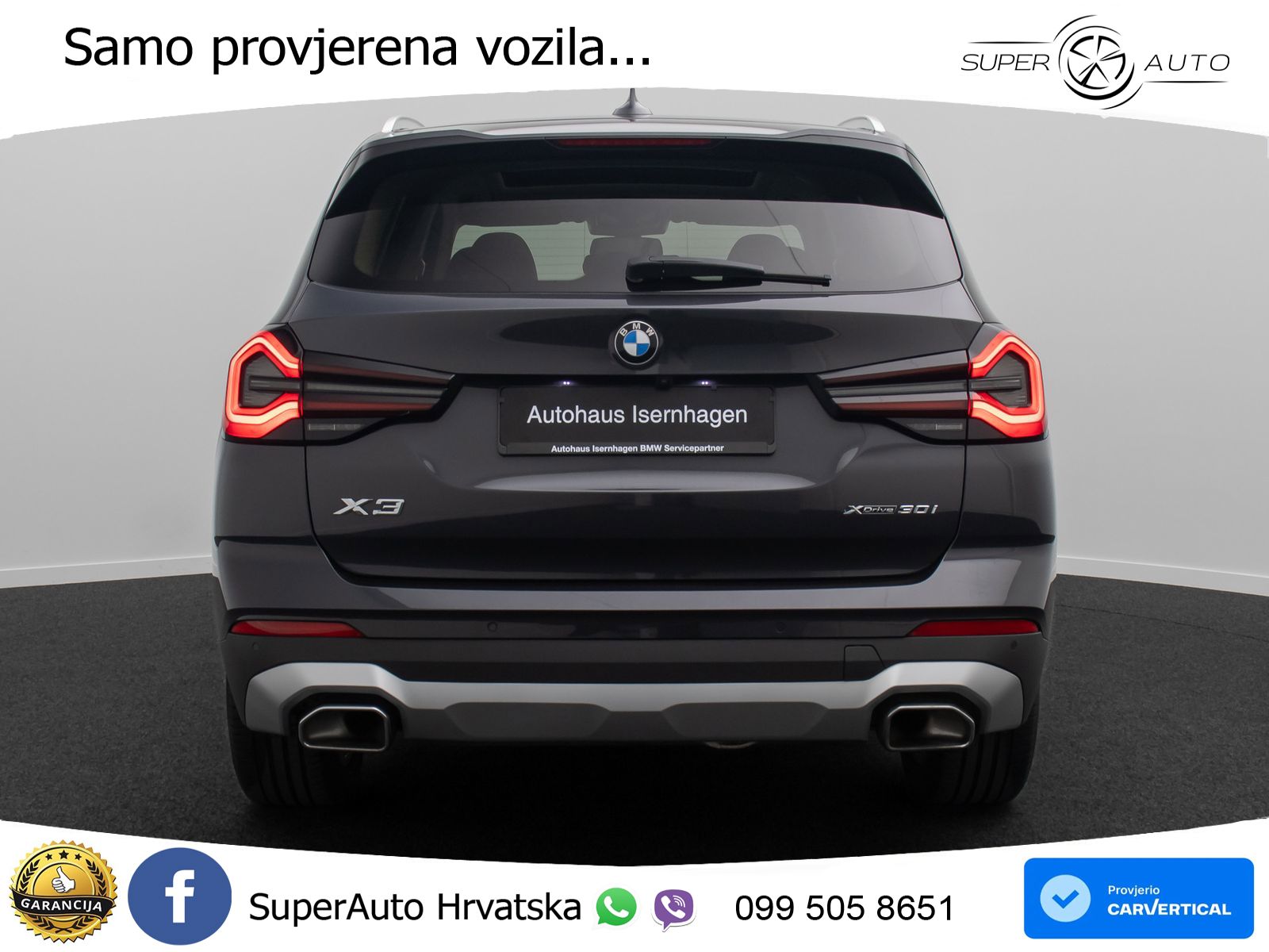 BMW X3 30i sDrive Steptronic