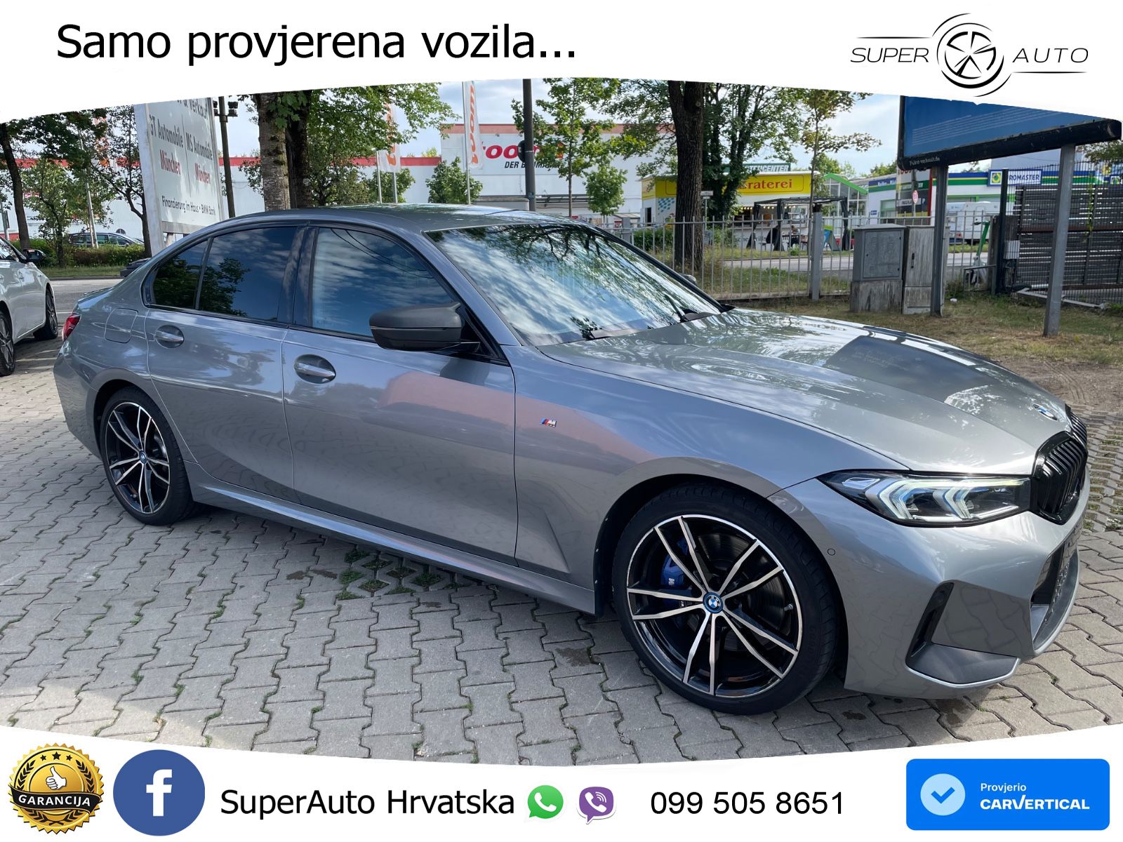 BMW 320d (190 KS) Steptronic M Sport LED+GR SJED+ACC