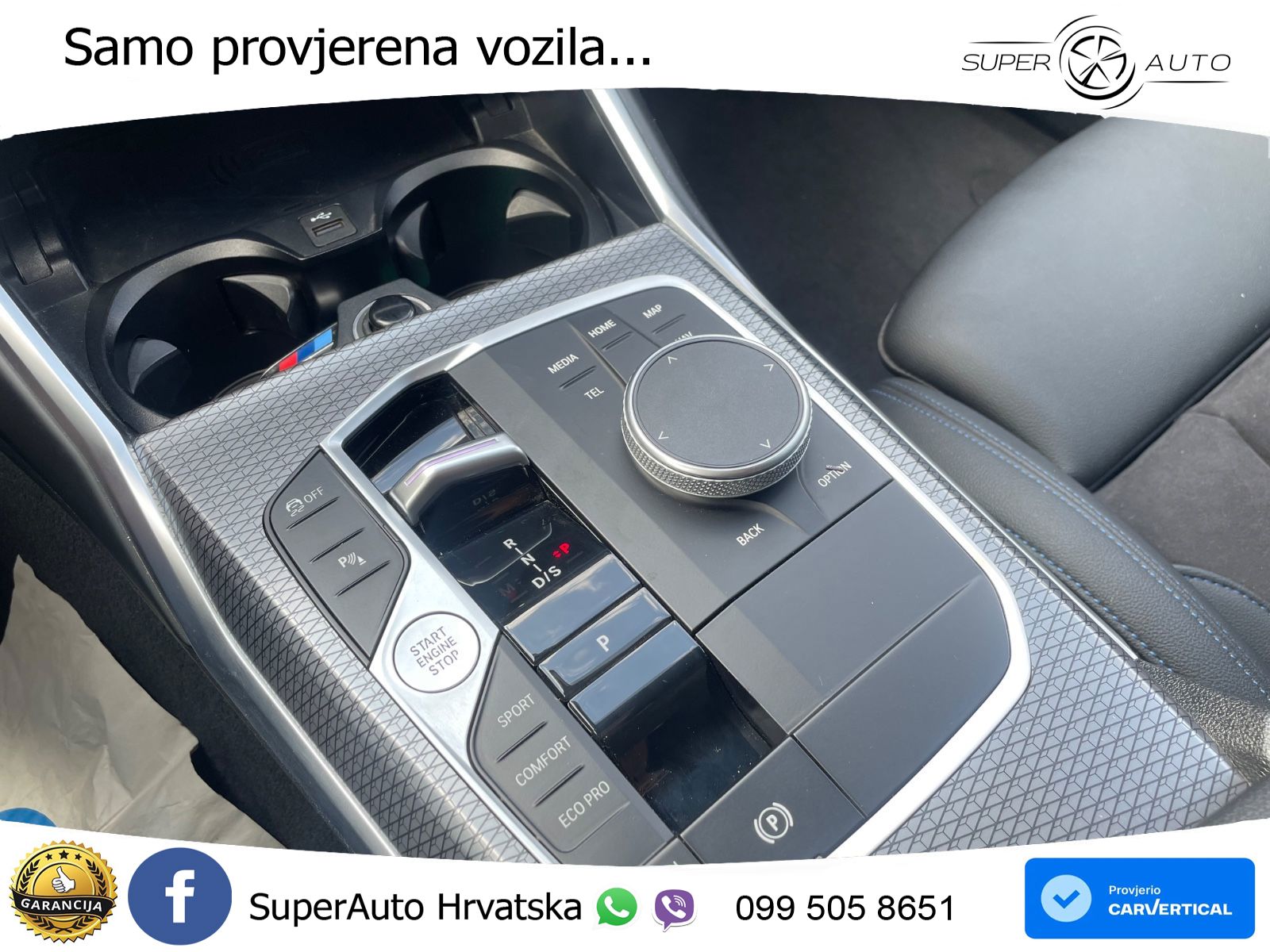 BMW 320d (190 KS) Steptronic M Sport LED+GR SJED+ACC