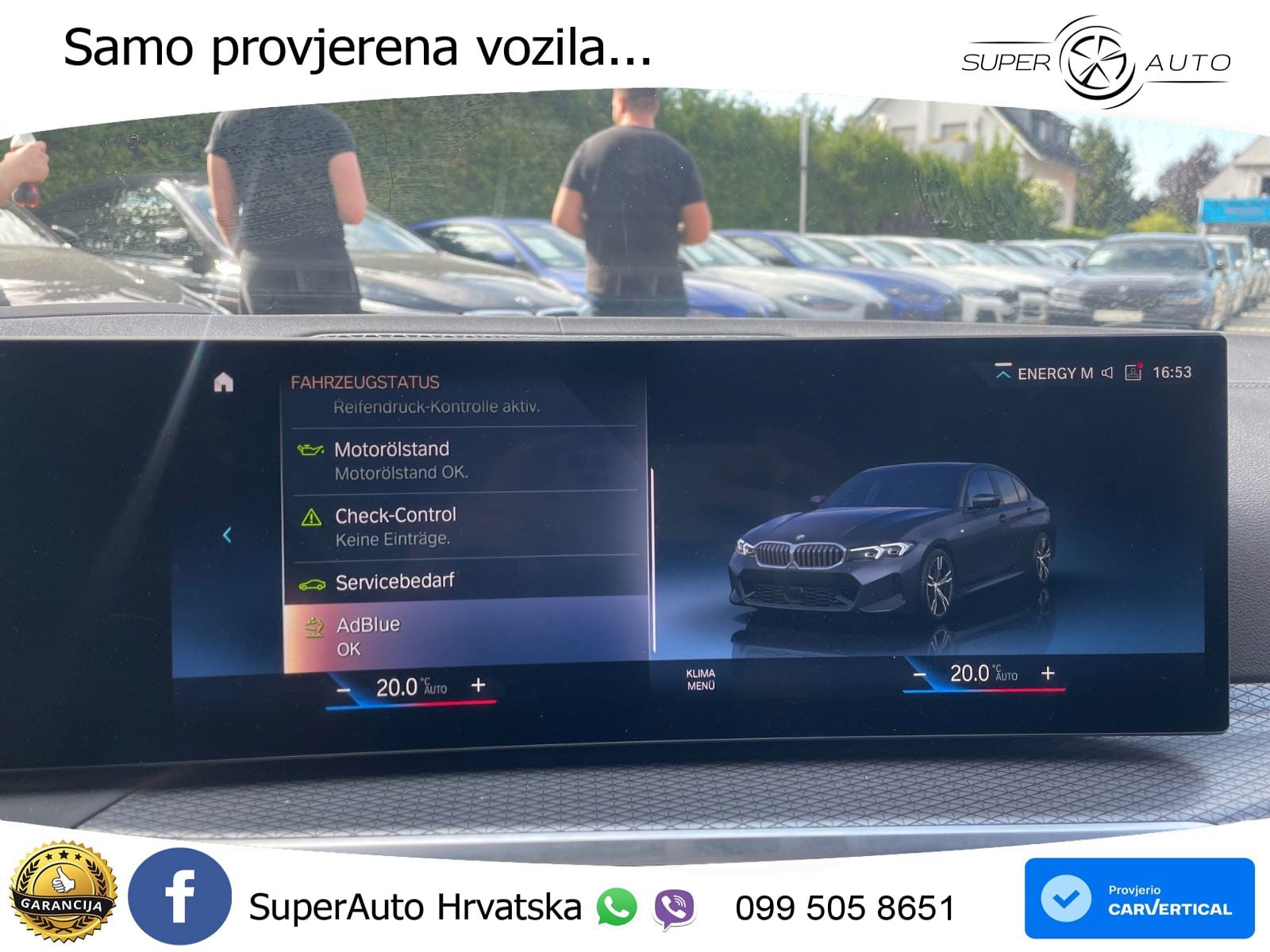 BMW 320d (190 KS) Steptronic M Sport LED+GR SJED+ACC