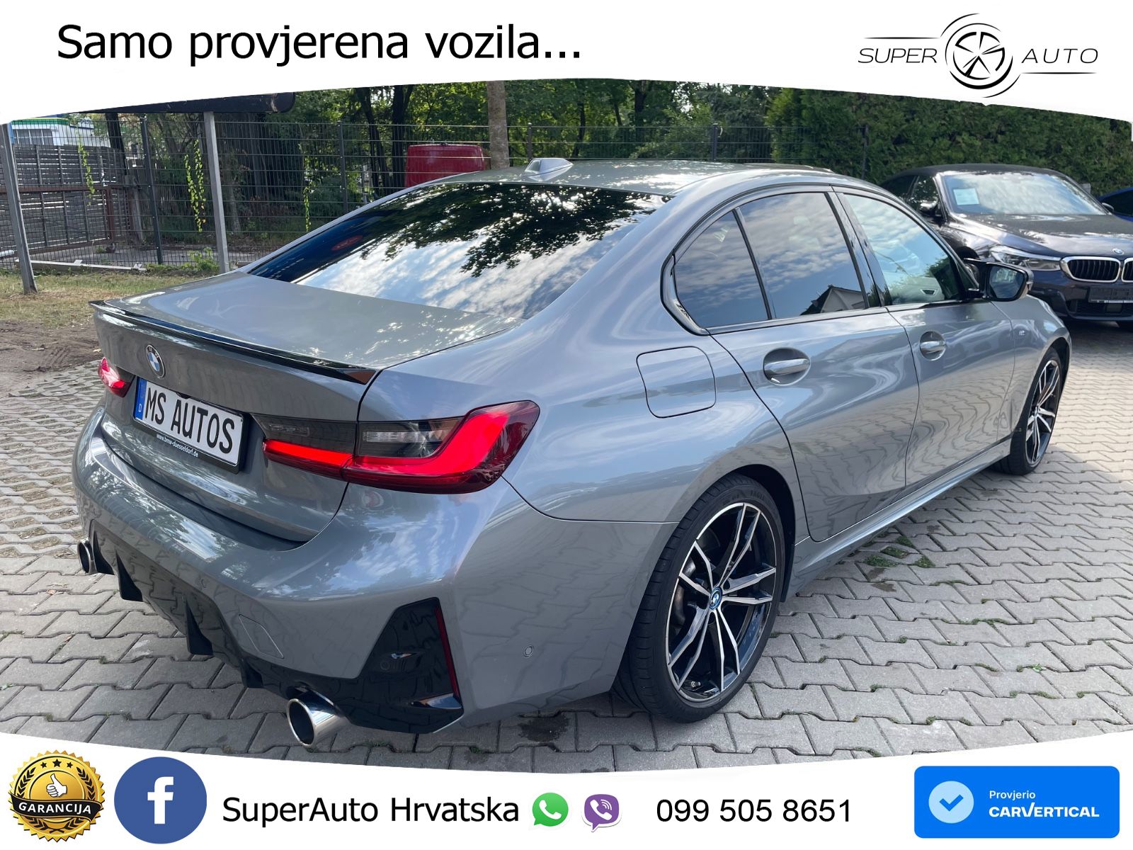 BMW 320d (190 KS) Steptronic M Sport LED+GR SJED+ACC