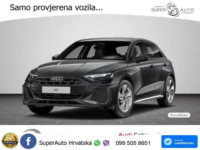 Audi A3 35 TFSI (150 KS) S tronic S line LED+GR SJED+ACC