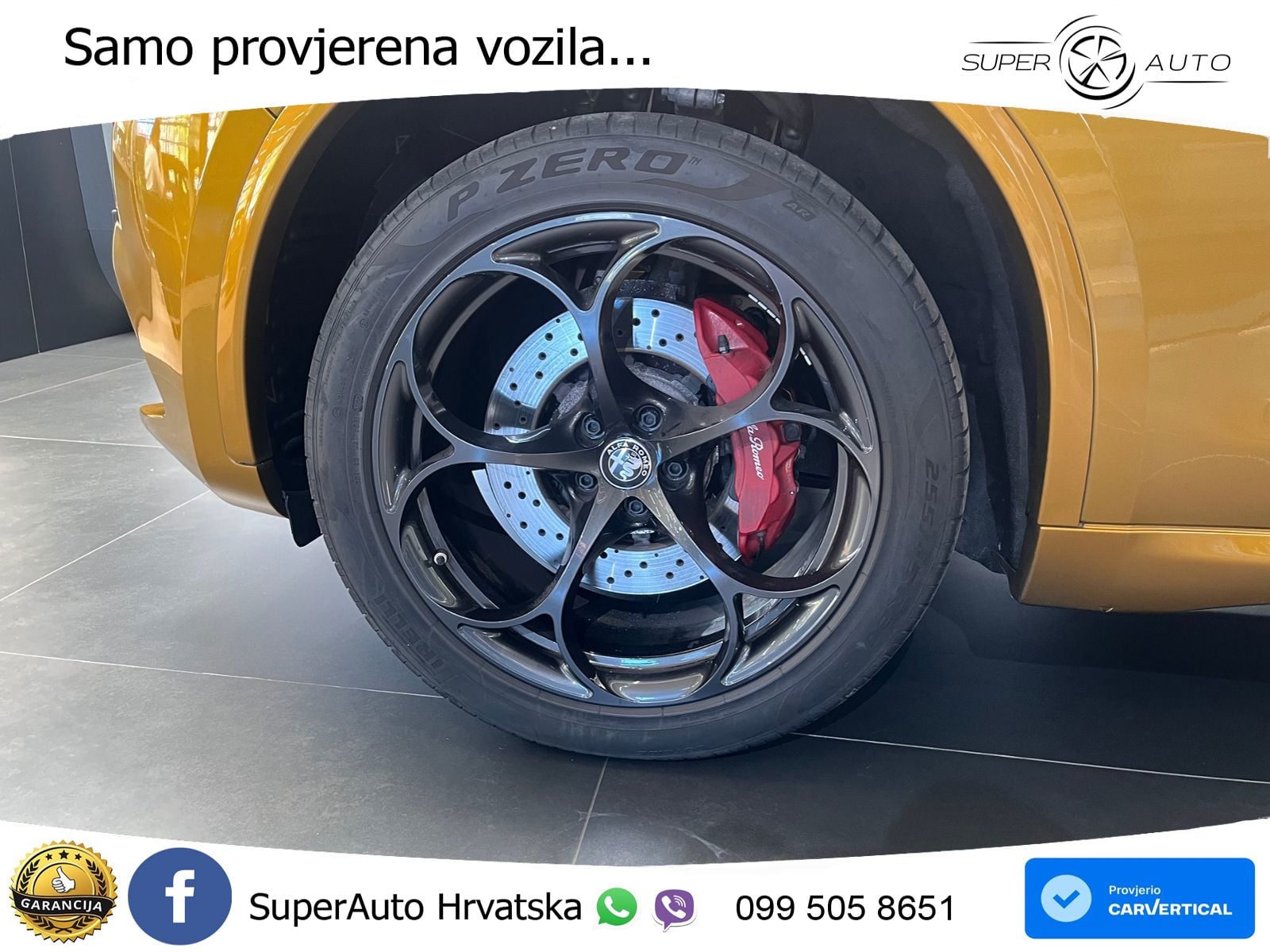 Alfa Romeo Stelvio Quadrifoglio 2.9 V6 Bi-Turbo (520 KS) Q4 Automatic LED+GR SJED+ACC