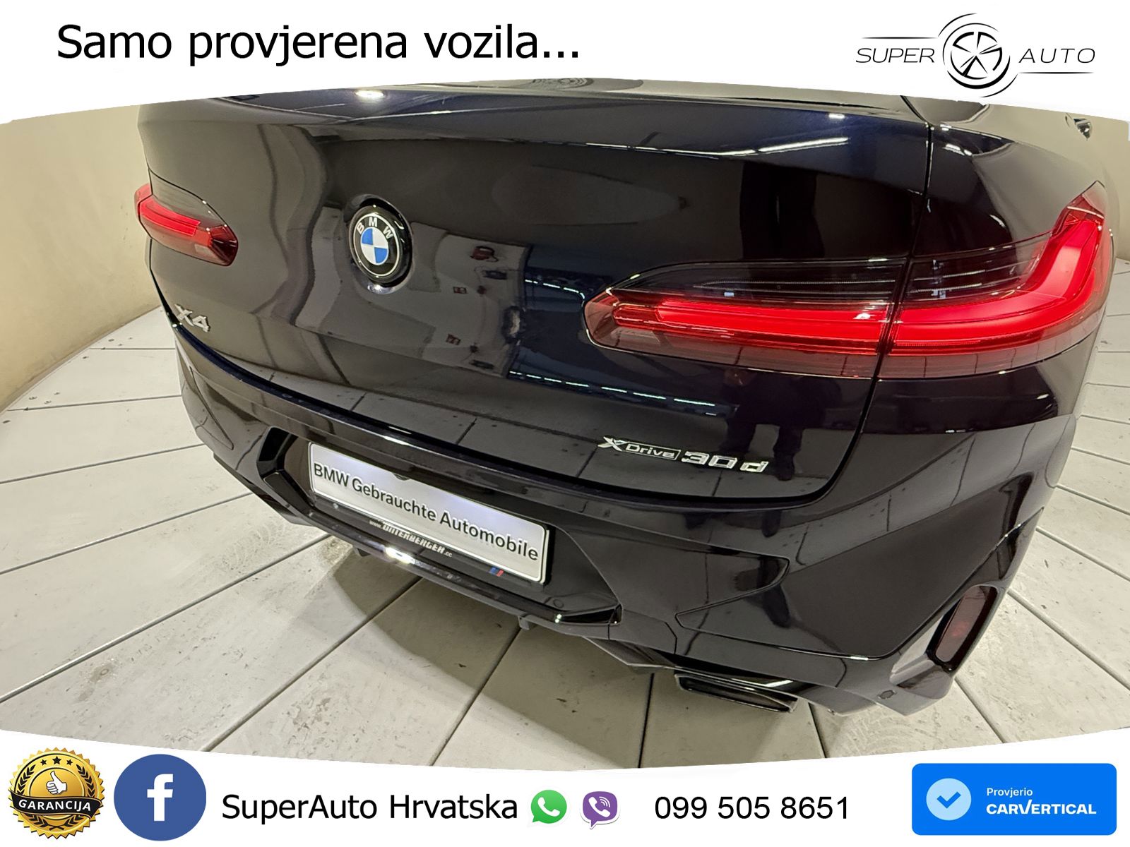 BMW X4 30d (286 KS) xDrive Steptronic LED+GR SJED+ACC