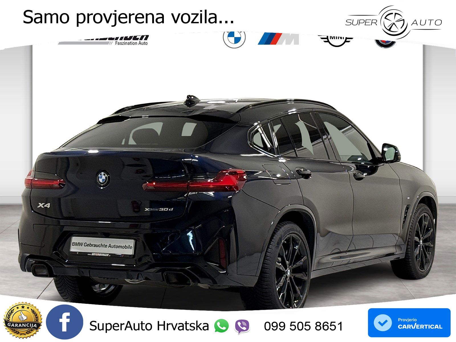 BMW X4 30d (286 KS) xDrive Steptronic LED+GR SJED+ACC