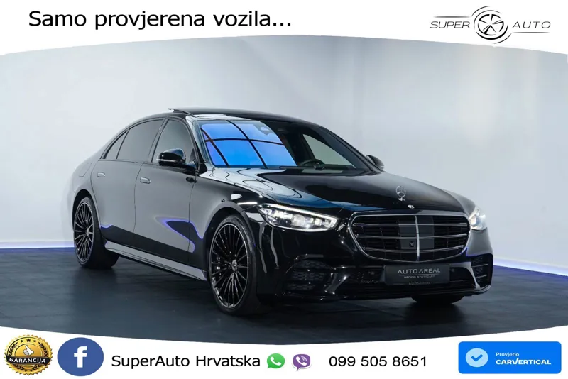 Mercedes S 400d (330 KS) 4MATIC 9G-TRONIC ACC+HEAD+4xGR SJED+360+PANO