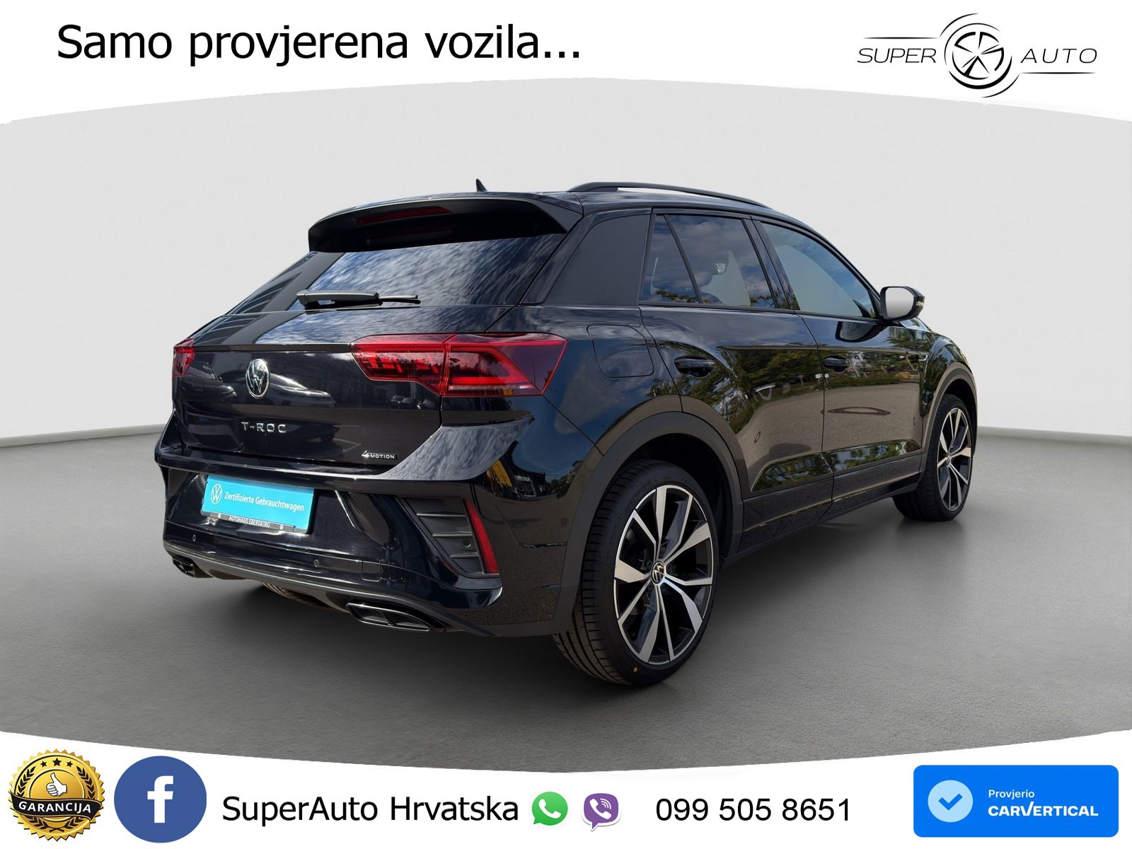 Volkswagen T-Roc I 2.0 TSI (190 KS) 4M DSG LED+GR SJED+ACC