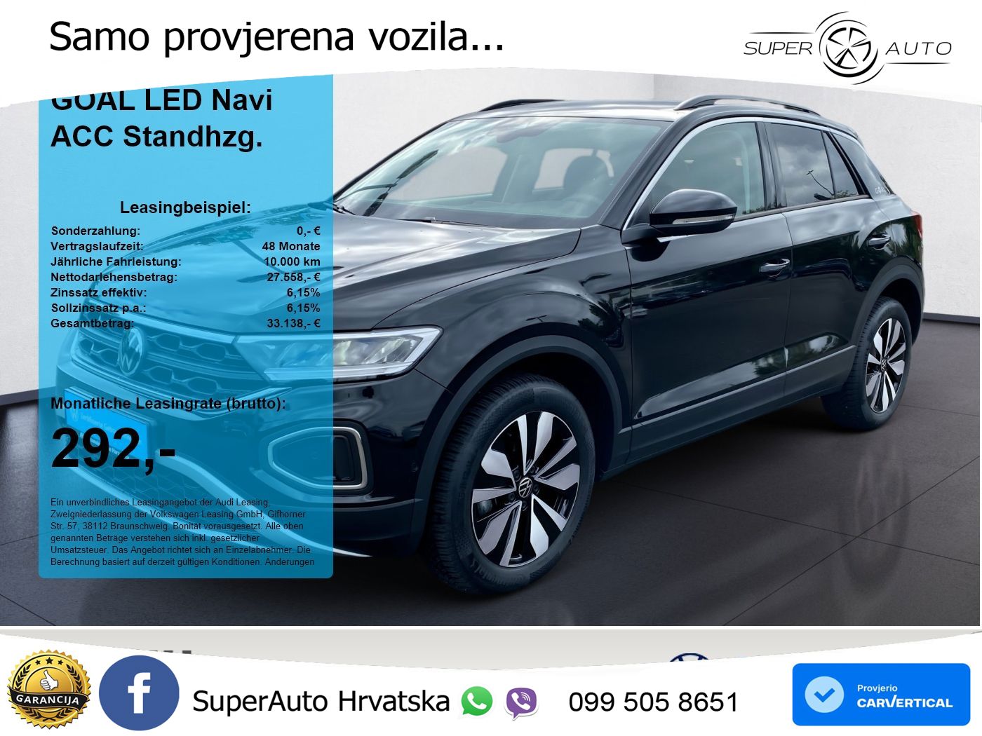 Volkswagen T-Roc I 1.5 TSI (150 KS) LED+GR SJED+ACC