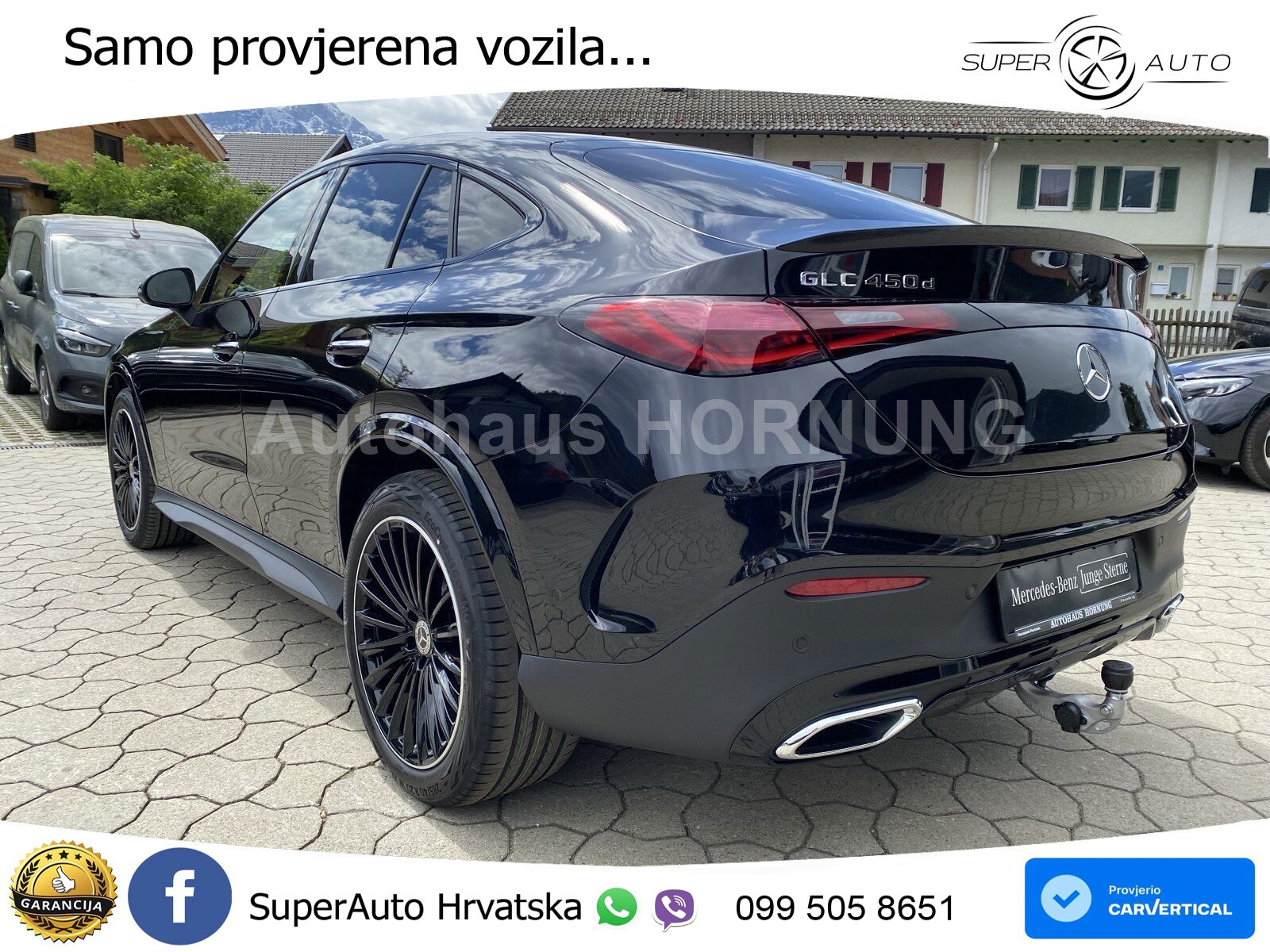 Mercedes GLC Coupe 450d (367 KS) 4MATIC 9G-TRONIC AMG ZRAČNI+ACC+GR SJED+KAM+PANO