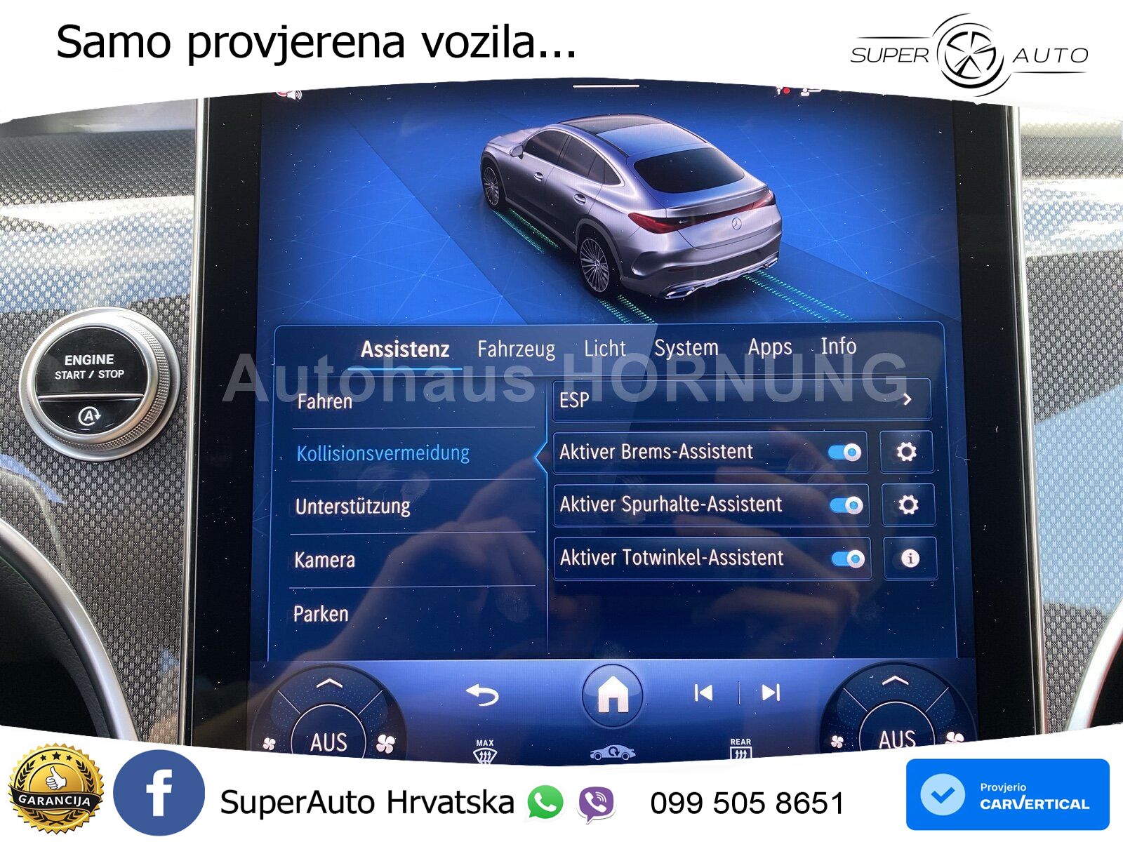 Mercedes GLC Coupe 450d (367 KS) 4MATIC 9G-TRONIC AMG ZRAČNI+ACC+GR SJED+KAM+PANO