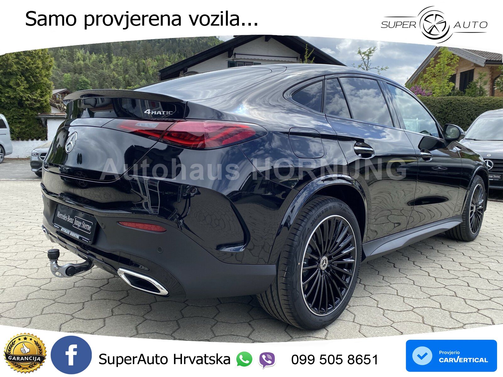 Mercedes GLC Coupe 450d (367 KS) 4MATIC 9G-TRONIC AMG ZRAČNI+ACC+GR SJED+KAM+PANO