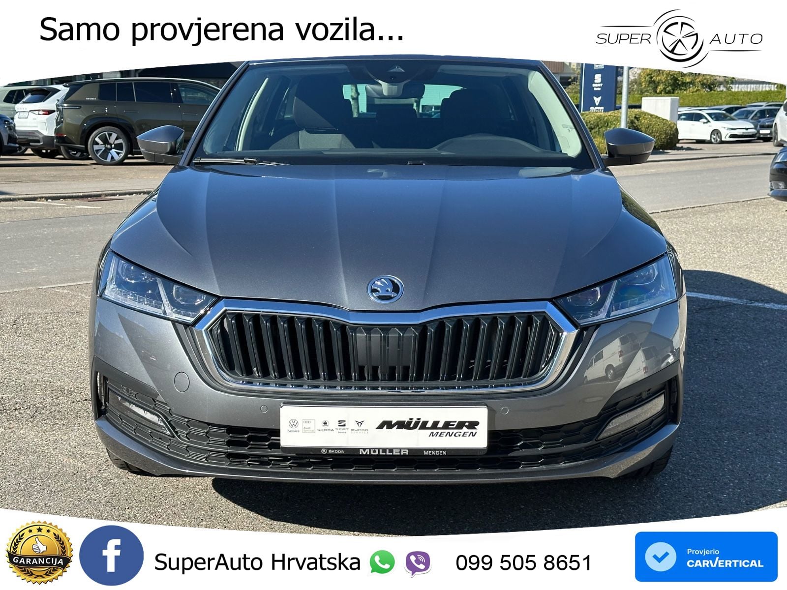 Škoda Octavia Combi 2.0 TDI (150 KS) DSG LED+GR SJED+ACC