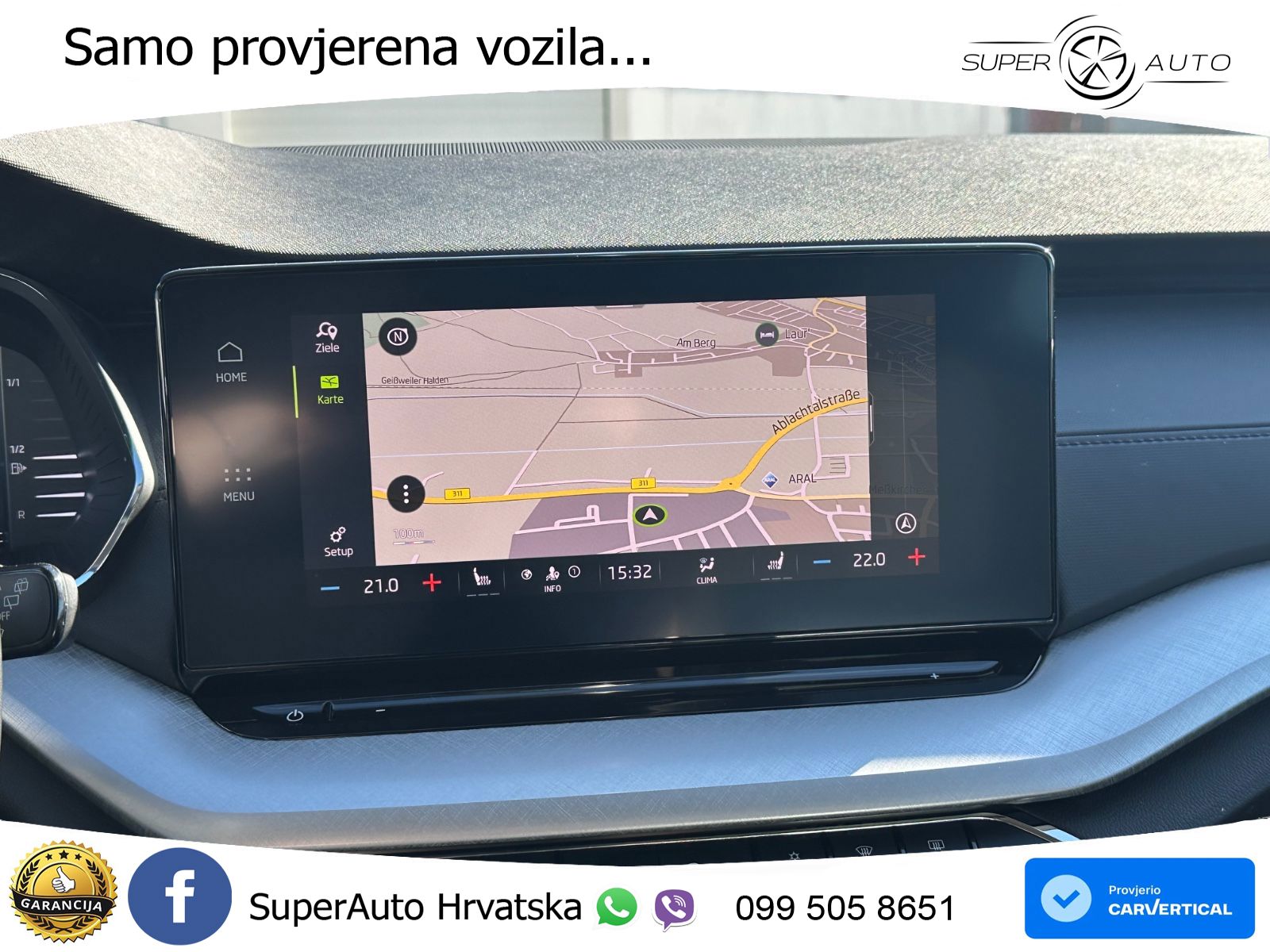 Škoda Octavia Combi 2.0 TDI (150 KS) DSG LED+GR SJED+ACC