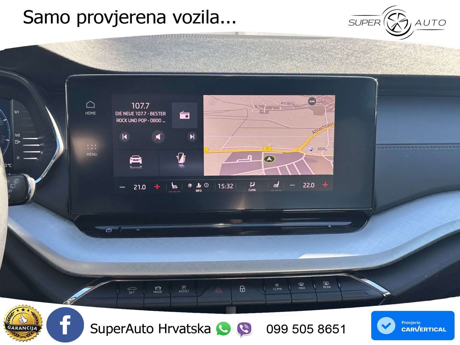 Škoda Octavia Combi 2.0 TDI (150 KS) DSG LED+GR SJED+ACC